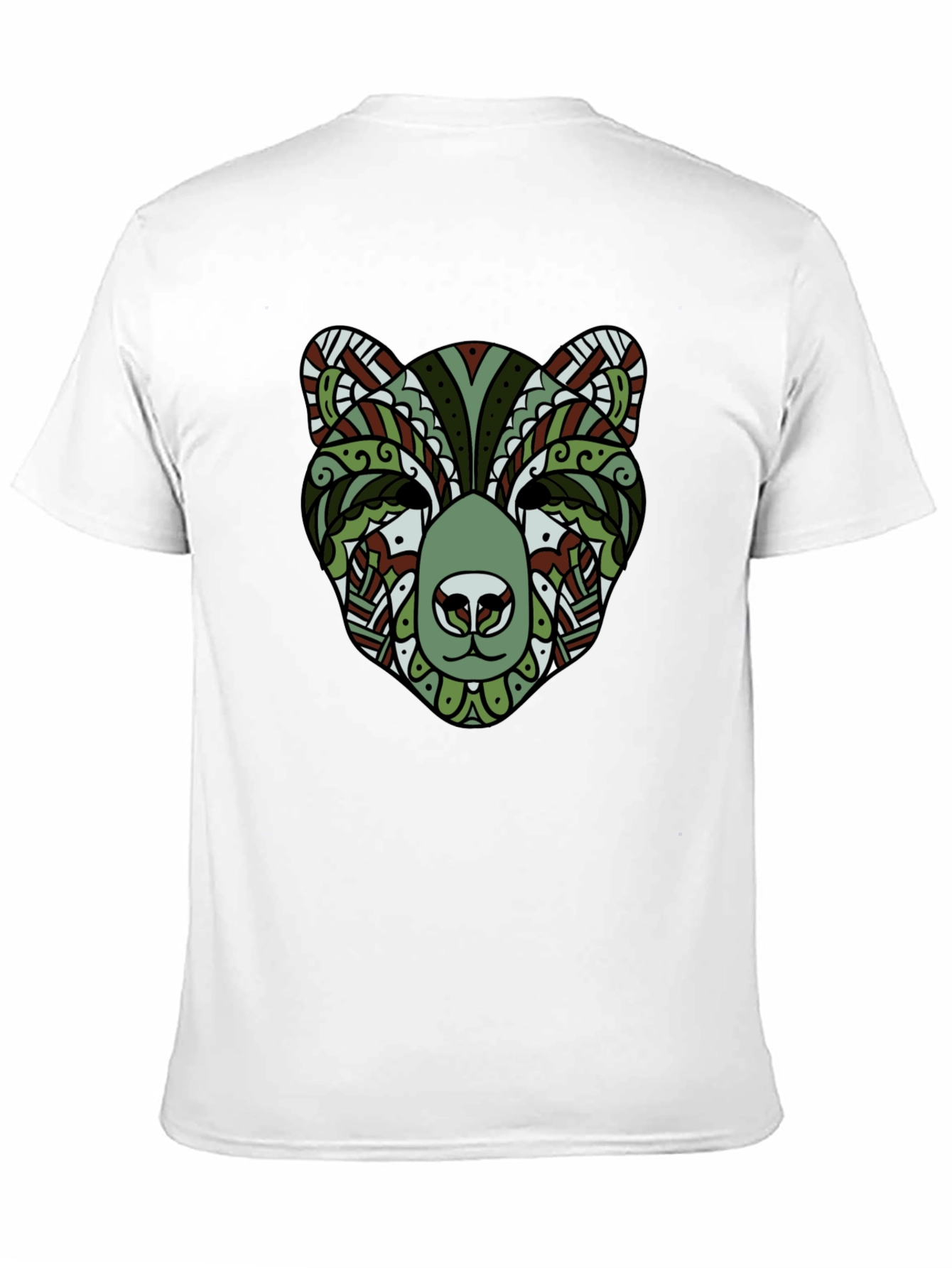 Stylish Bear Graphic Tee - Cool Animal Print Shirt
