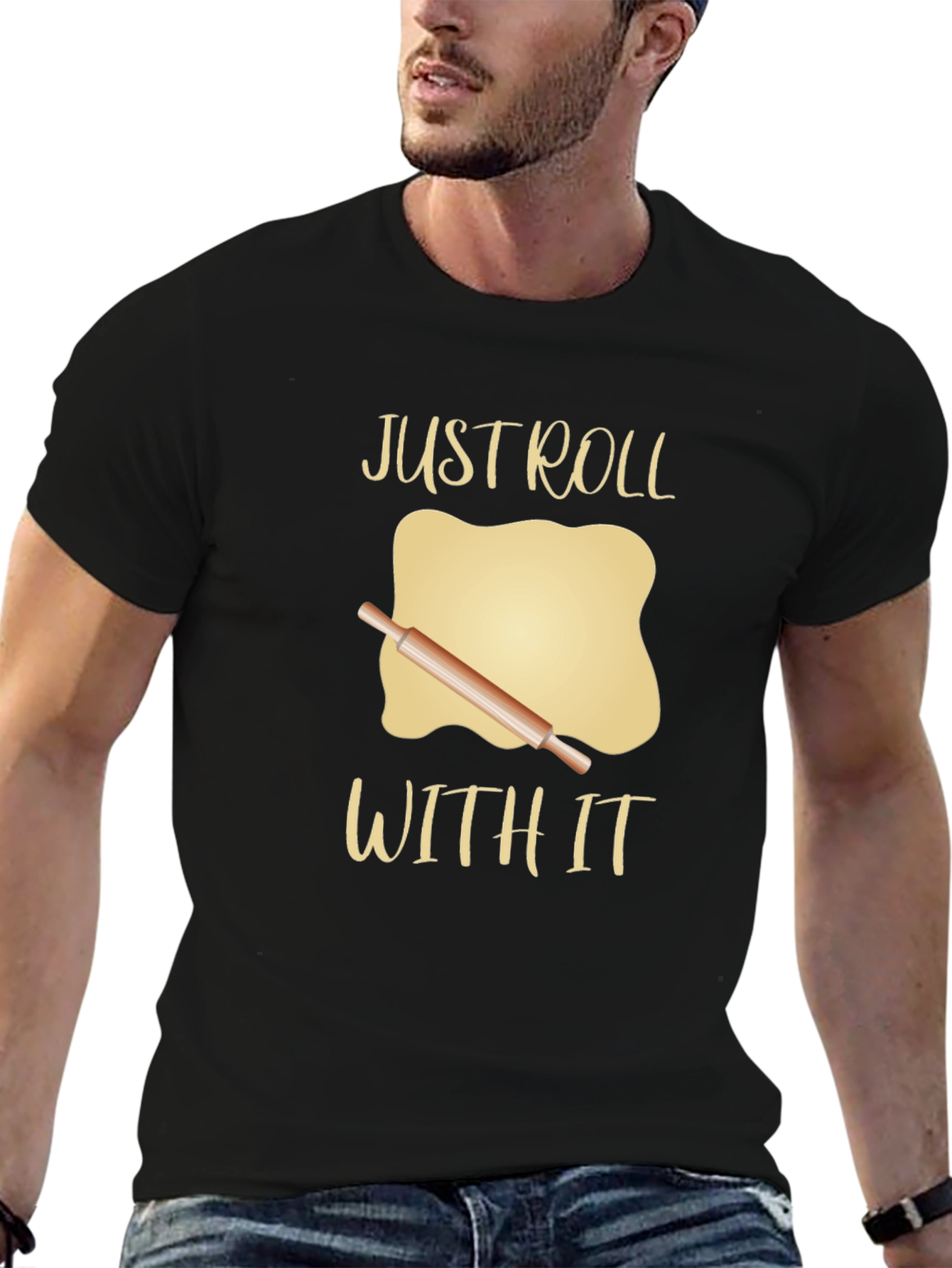 Just Roll With It Graphic Tee