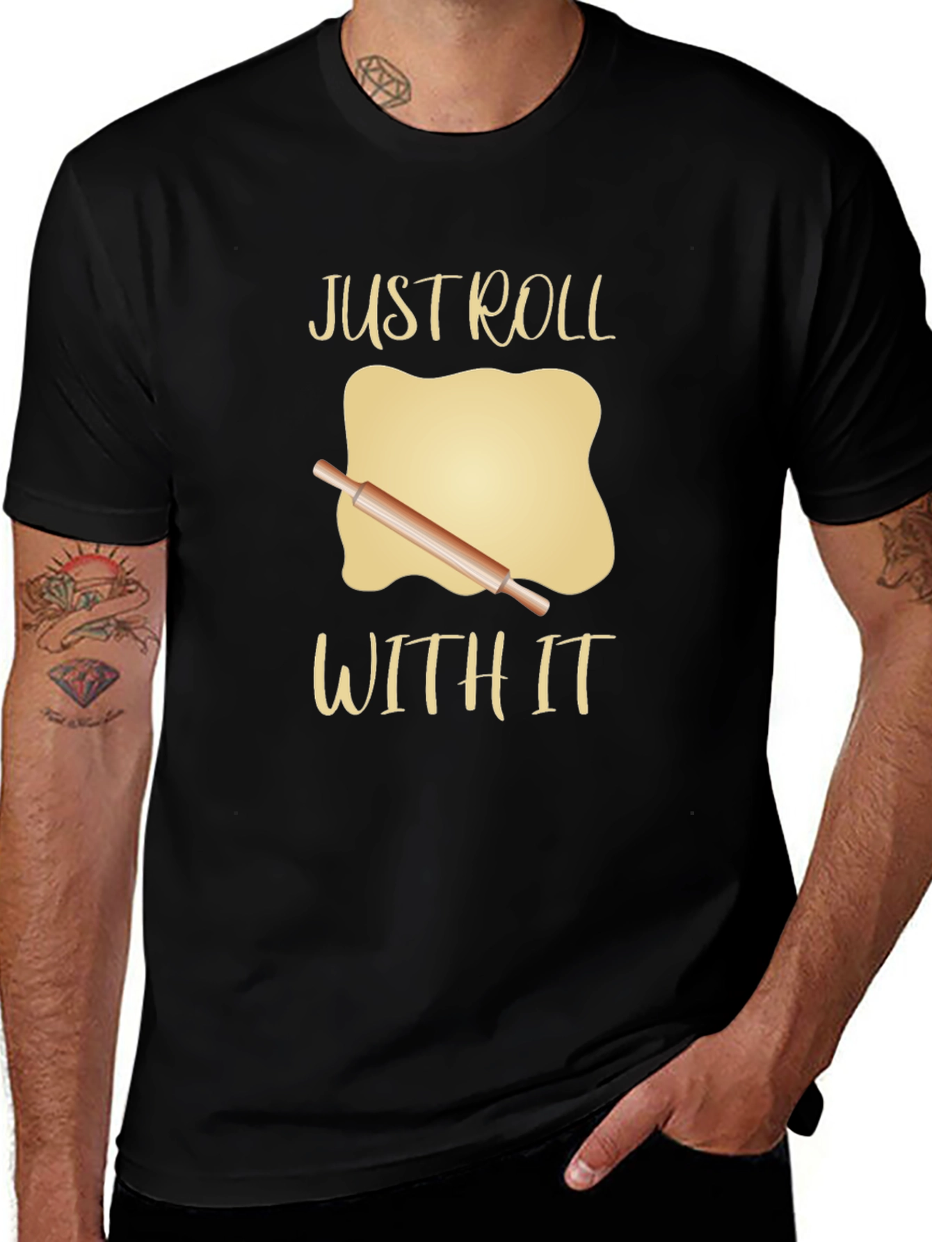 Just Roll With It Graphic Tee