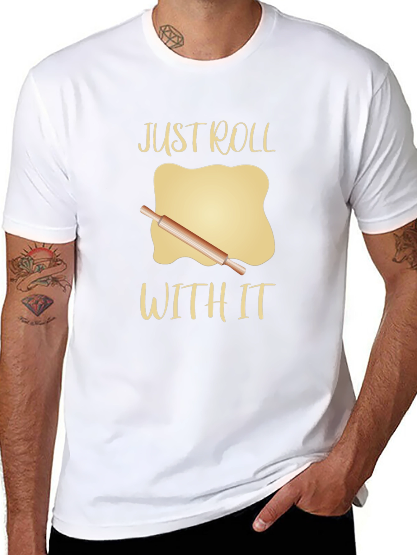 Just Roll With It Graphic Tee