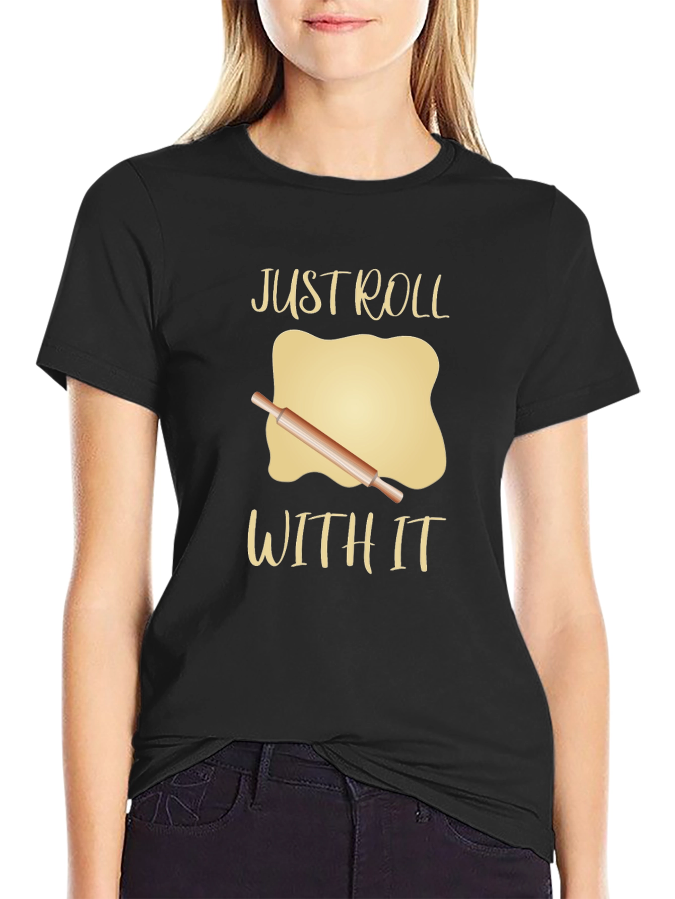 Just Roll With It Graphic Tee