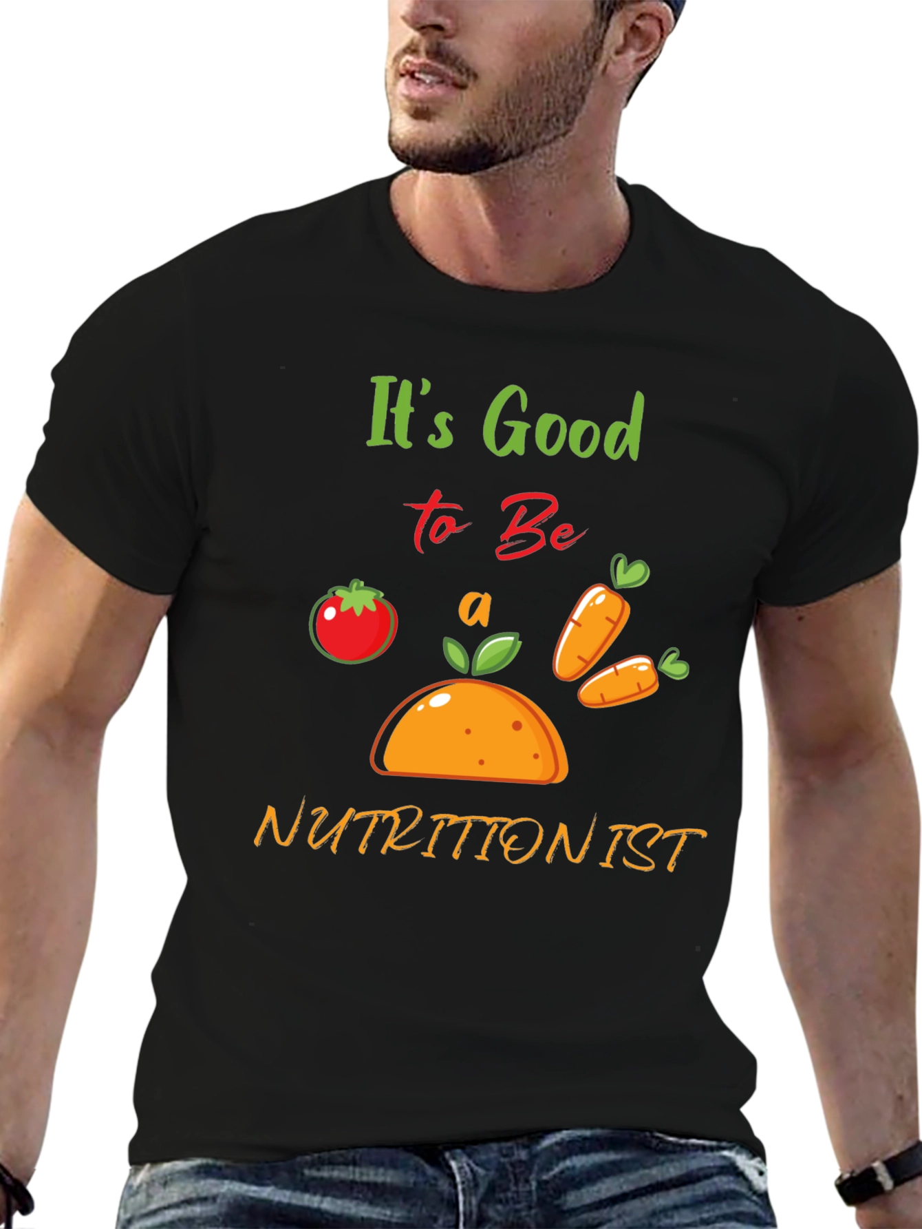 Its Good to Be a Nutritionist T-Shirt - Black