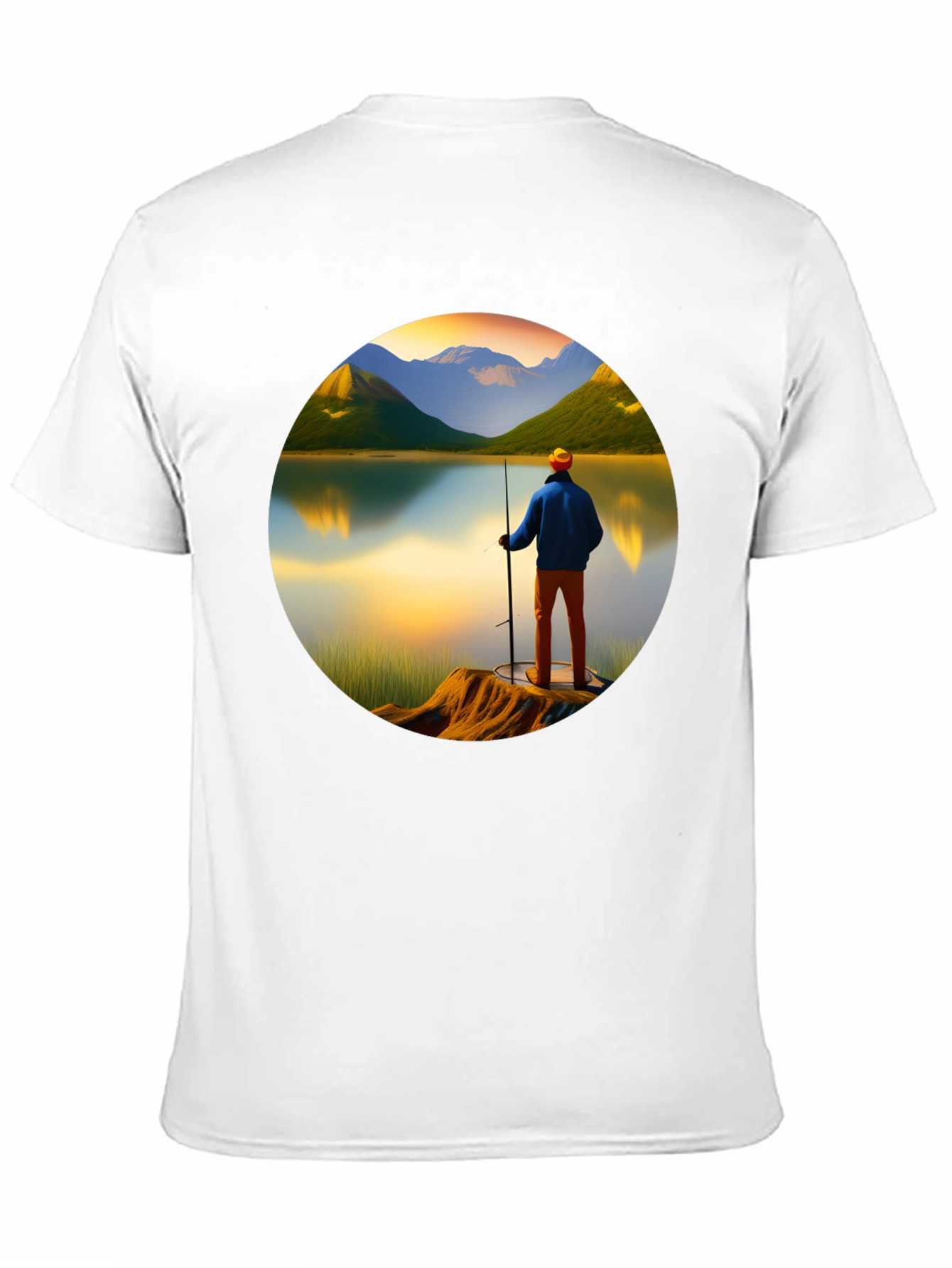 Scenic Fisherman Graphic Tee