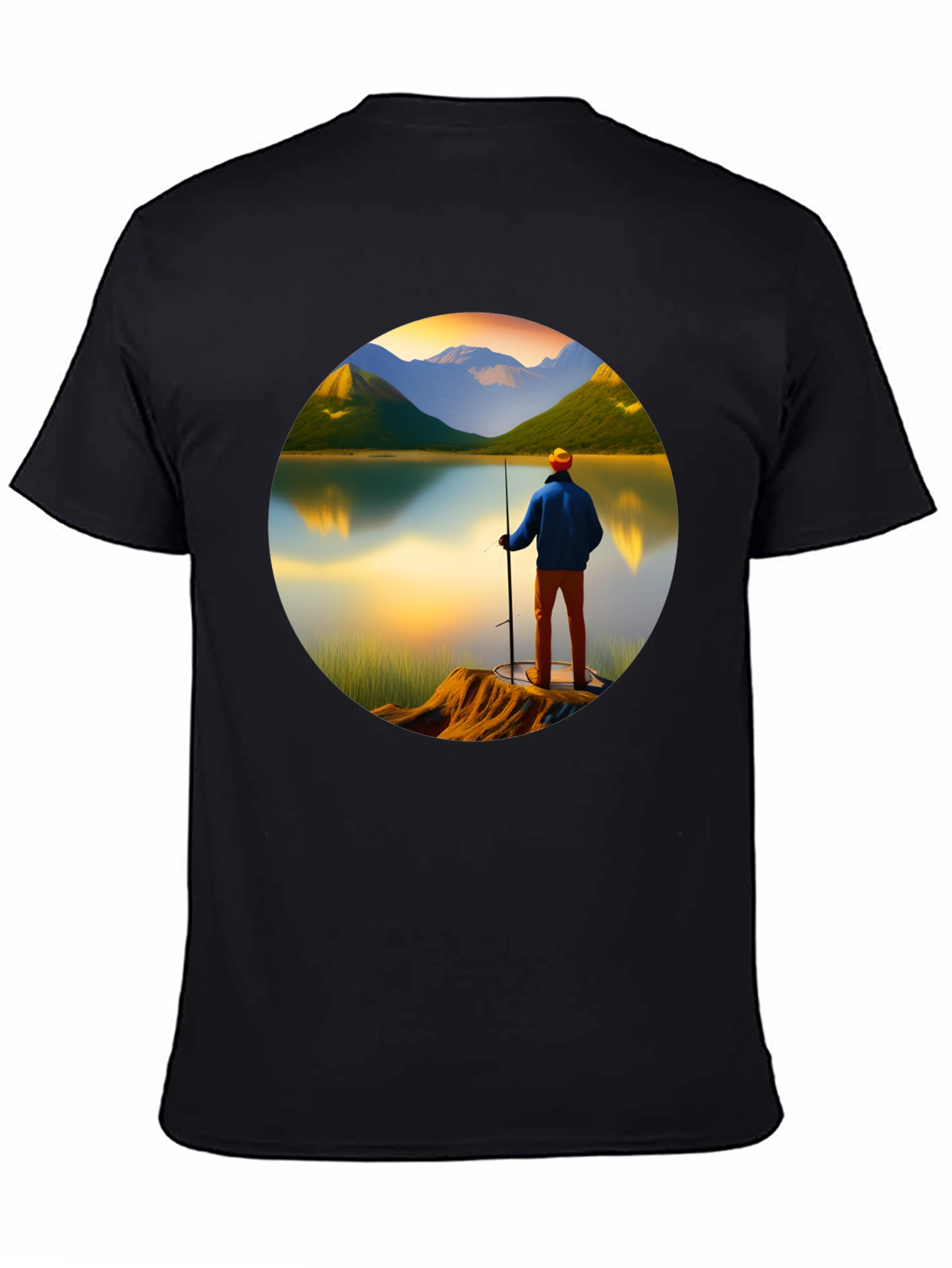 Scenic Fisherman Graphic Tee