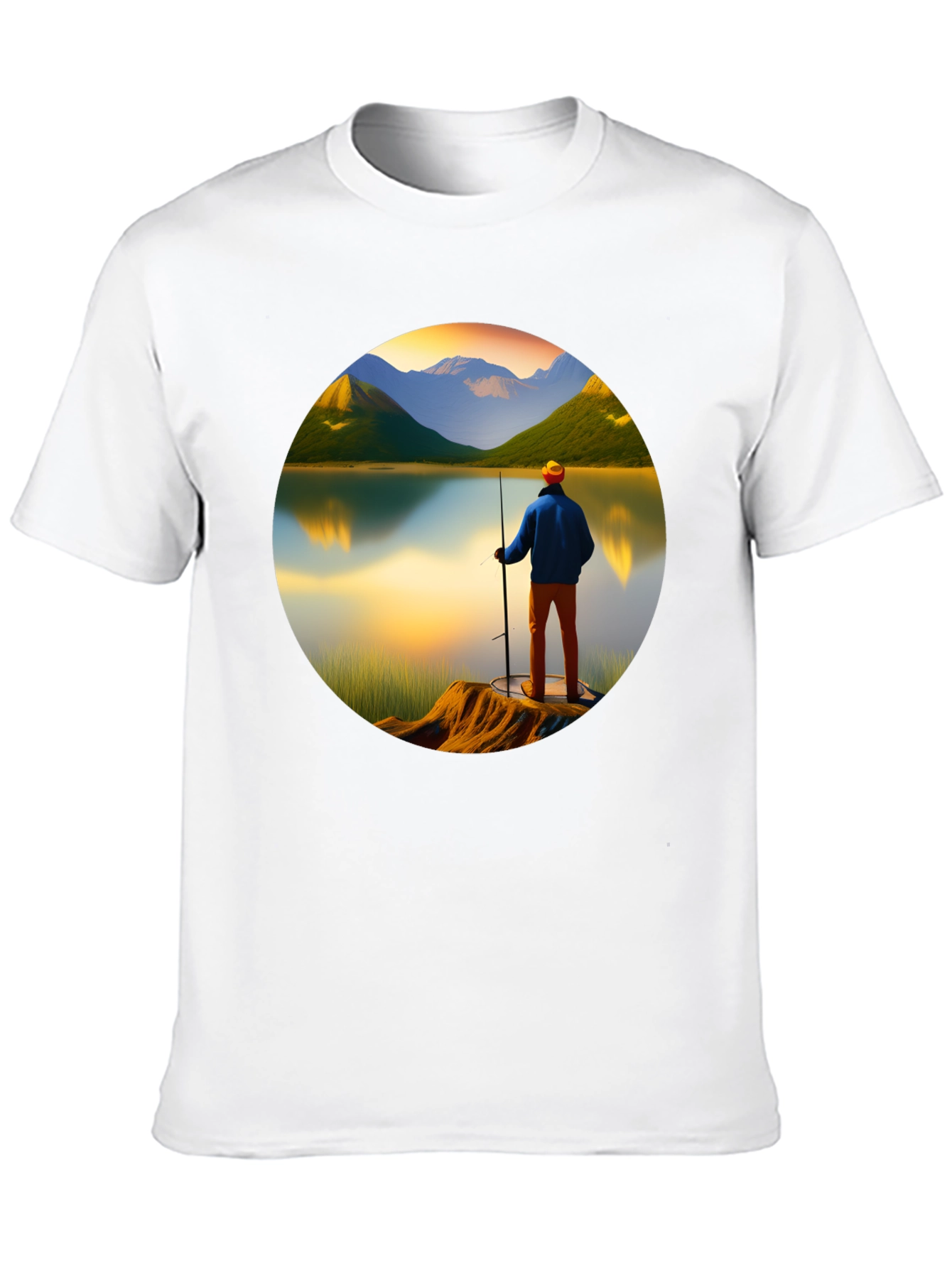 Scenic Fisherman Graphic Tee