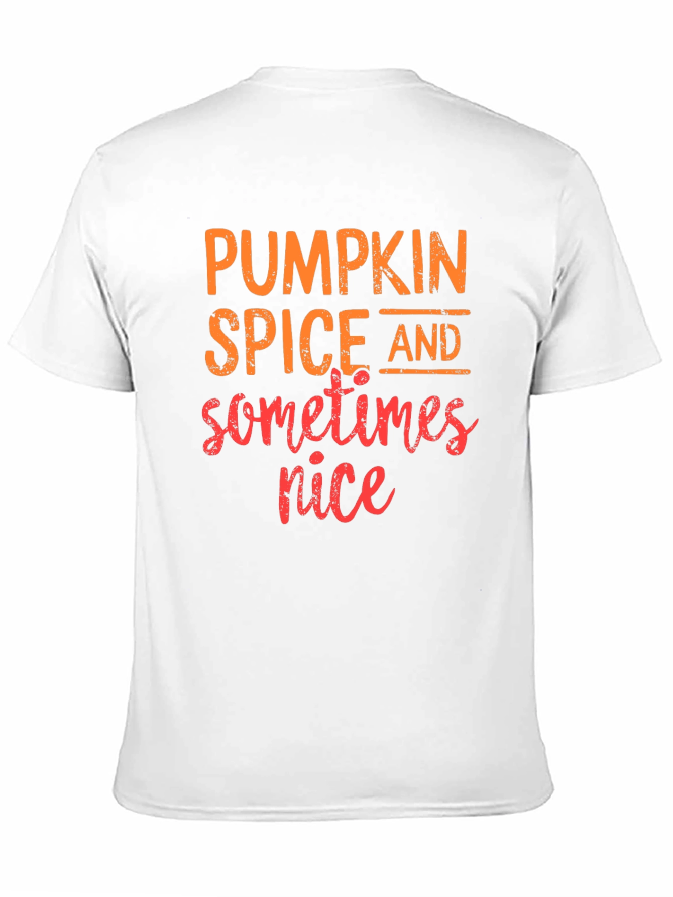 Pumpkin Spice & Sometimes Nice Graphic Tee