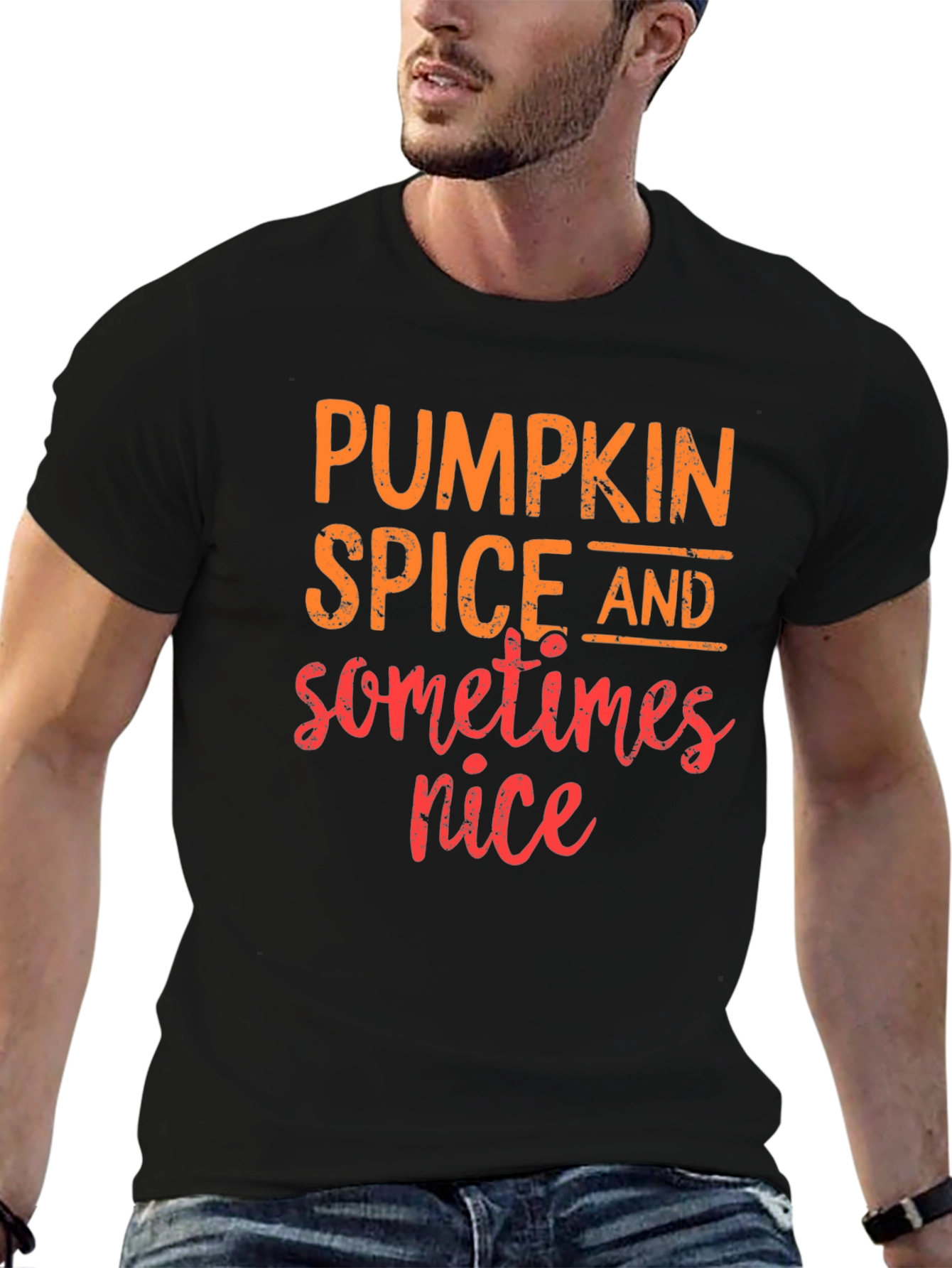 Pumpkin Spice & Sometimes Nice Graphic Tee