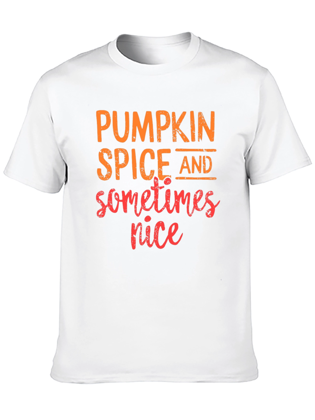 Pumpkin Spice & Sometimes Nice Graphic Tee