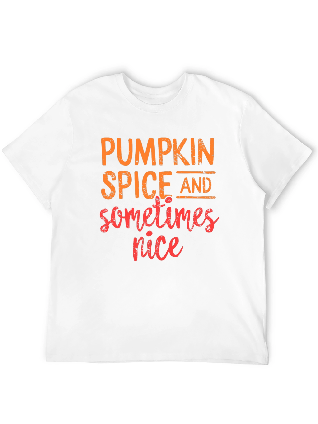 Pumpkin Spice & Sometimes Nice Graphic Tee