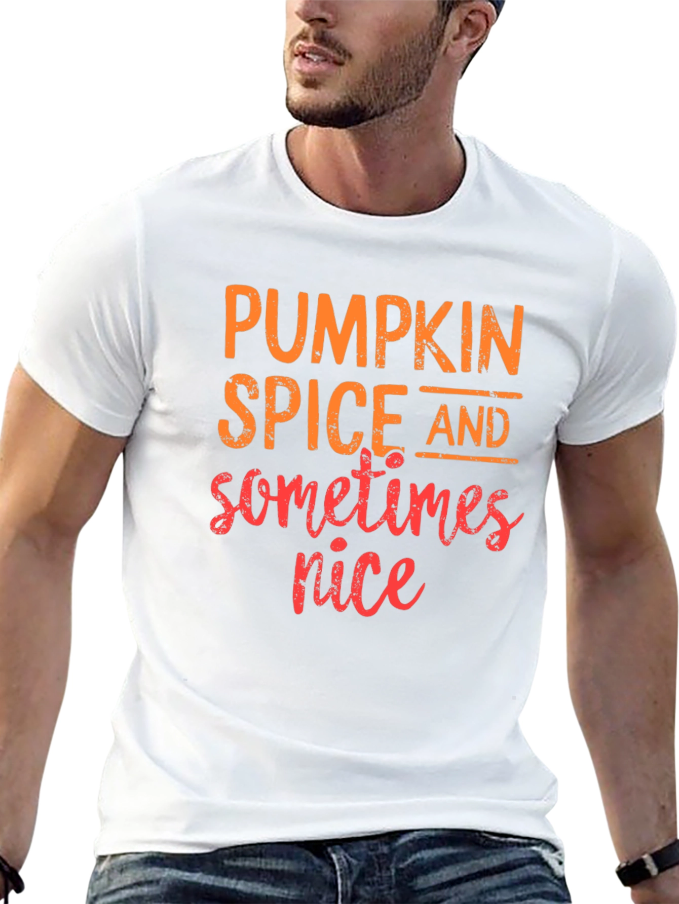 Pumpkin Spice & Sometimes Nice Graphic Tee