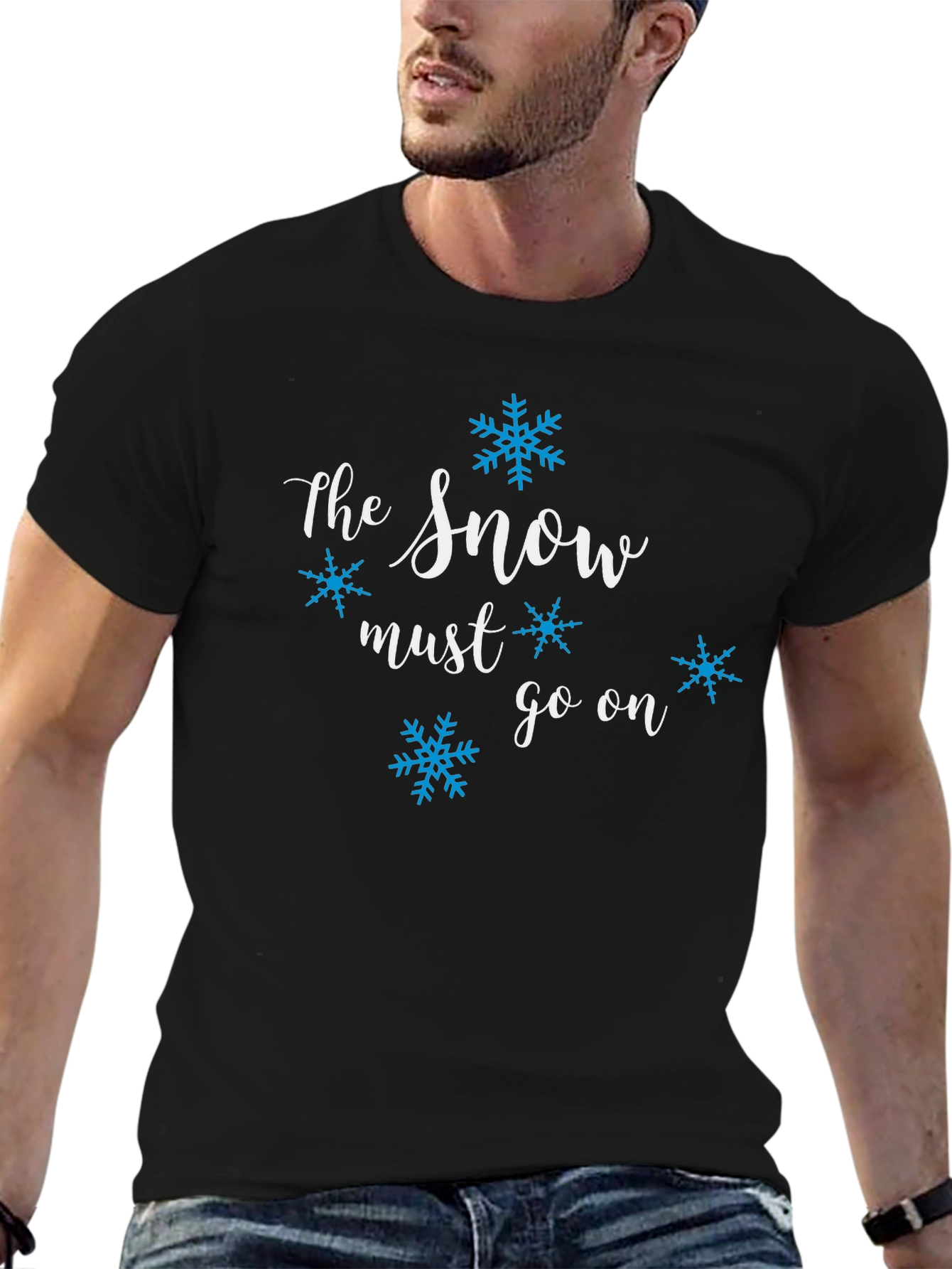 The Snow Must Go On Graphic Tee