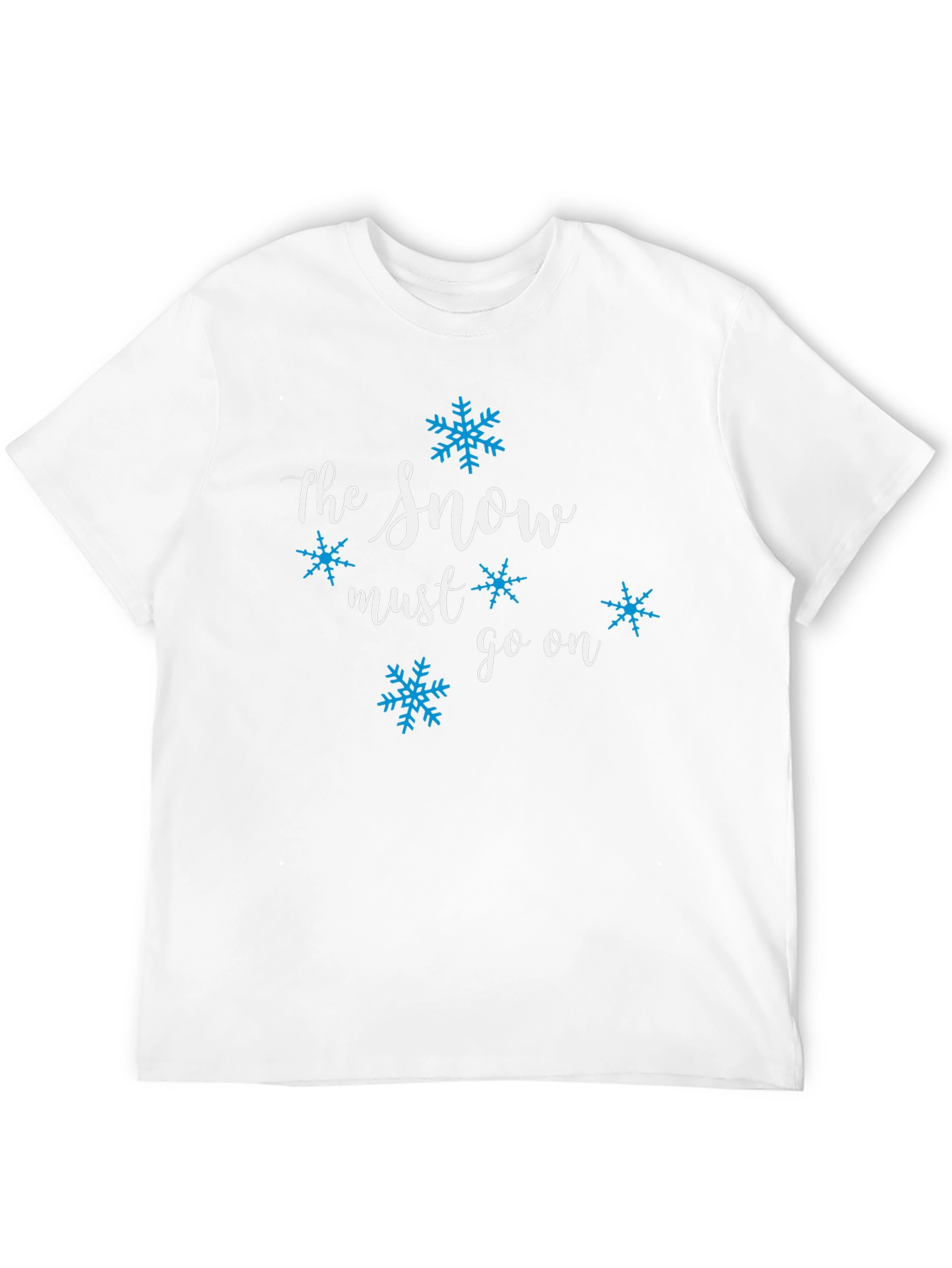The Snow Must Go On Graphic Tee