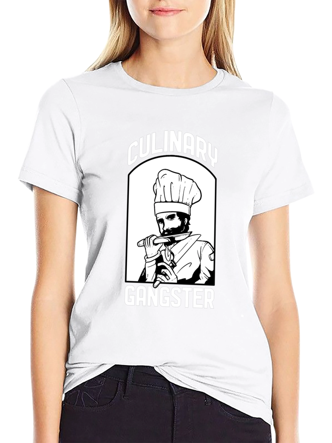 Culinary Gangster T-Shirt - Chef Humor