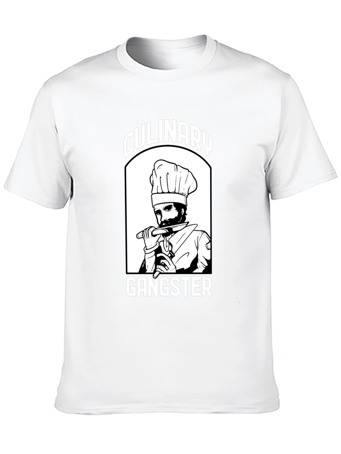 Culinary Gangster T-Shirt - Chef Humor