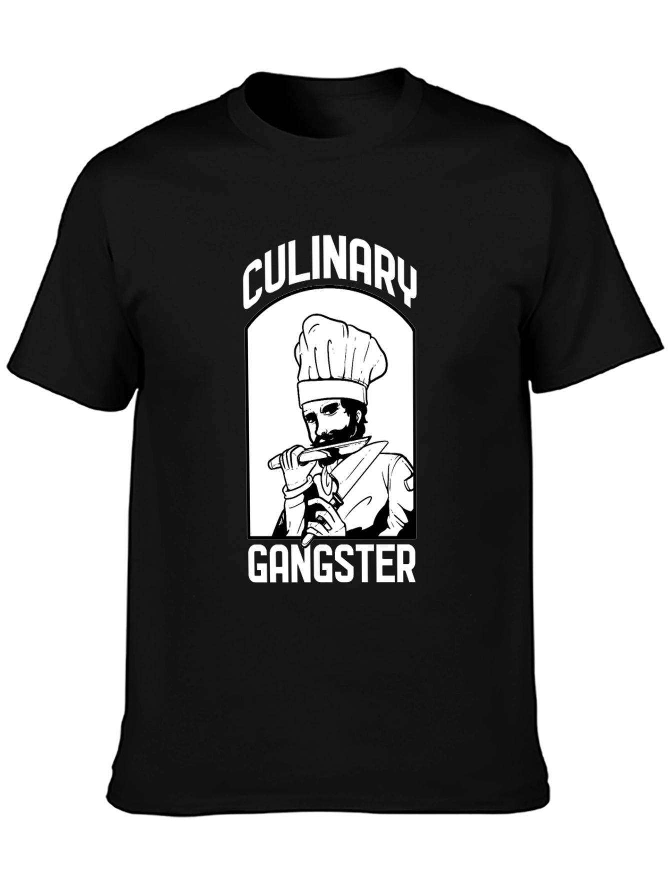 Culinary Gangster T-Shirt - Chef Humor