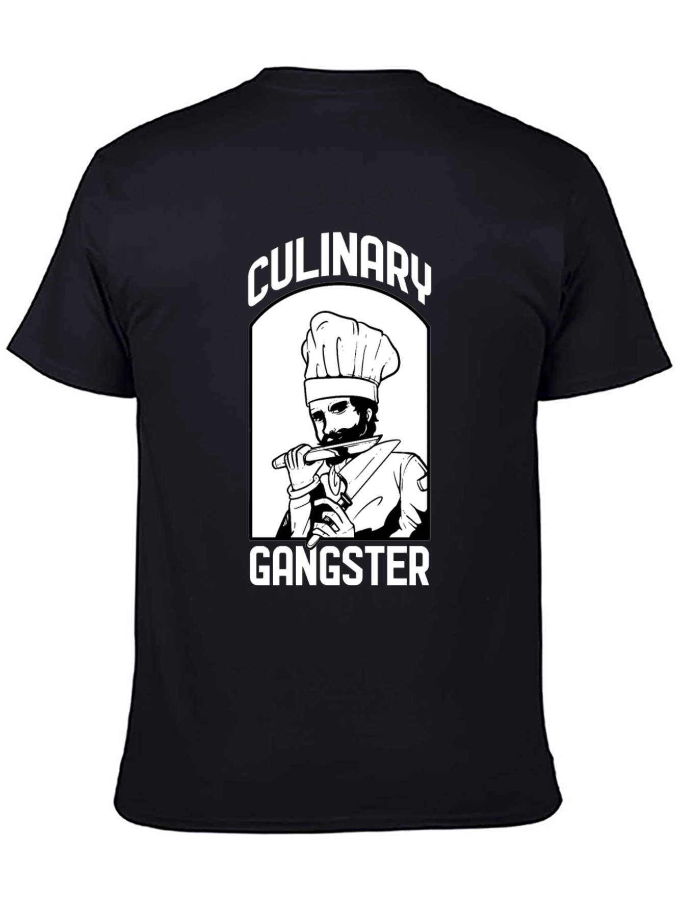 Culinary Gangster T-Shirt - Chef Humor