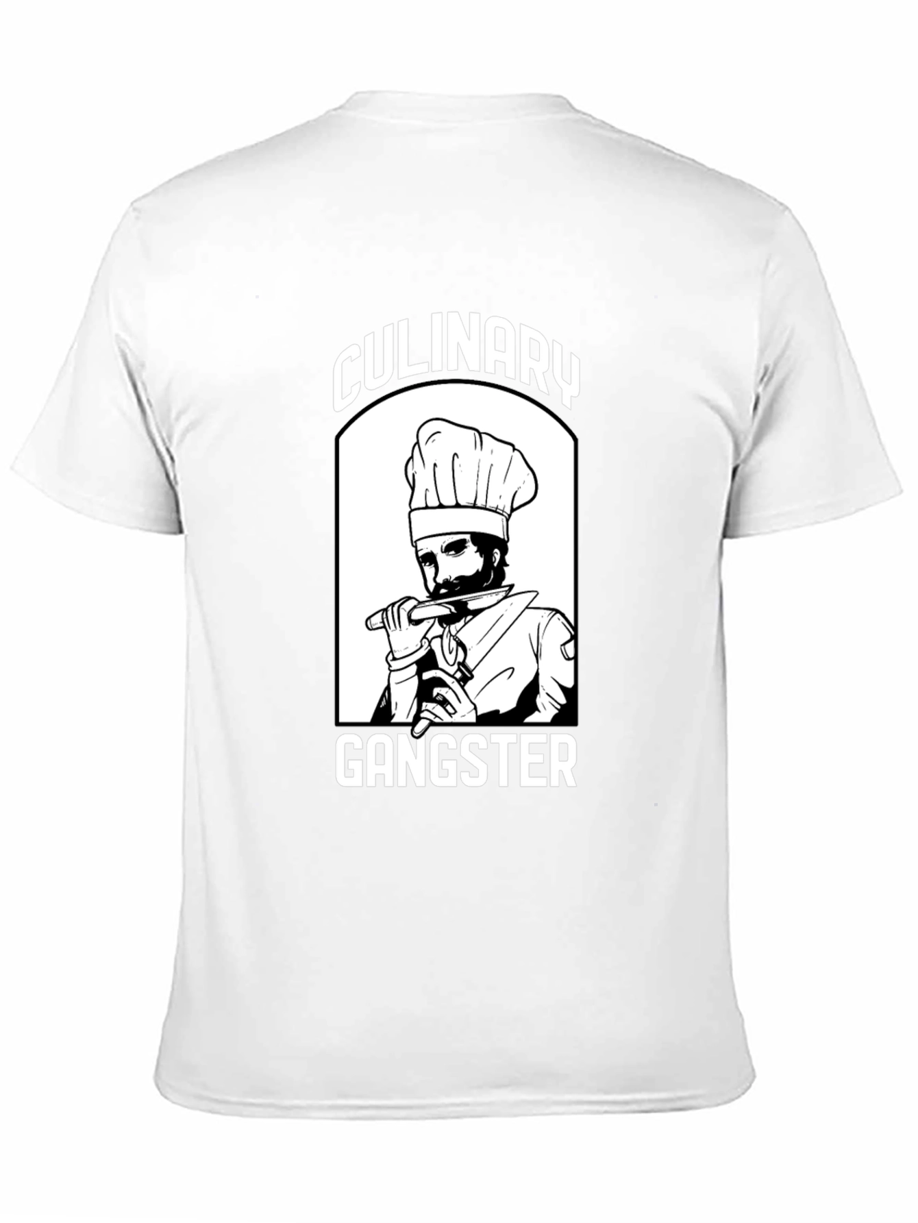 Culinary Gangster T-Shirt - Chef Humor