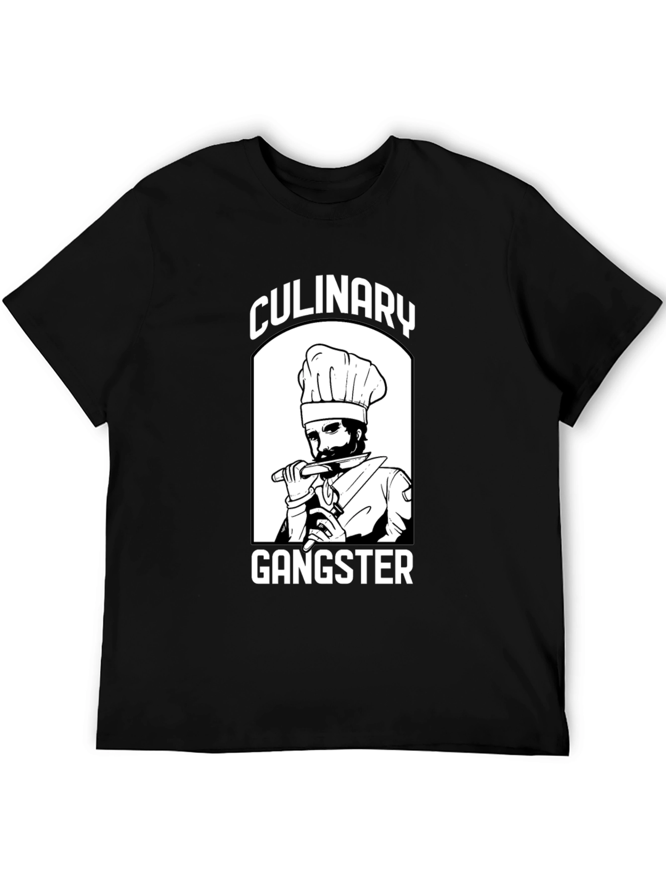 Culinary Gangster T-Shirt - Chef Humor