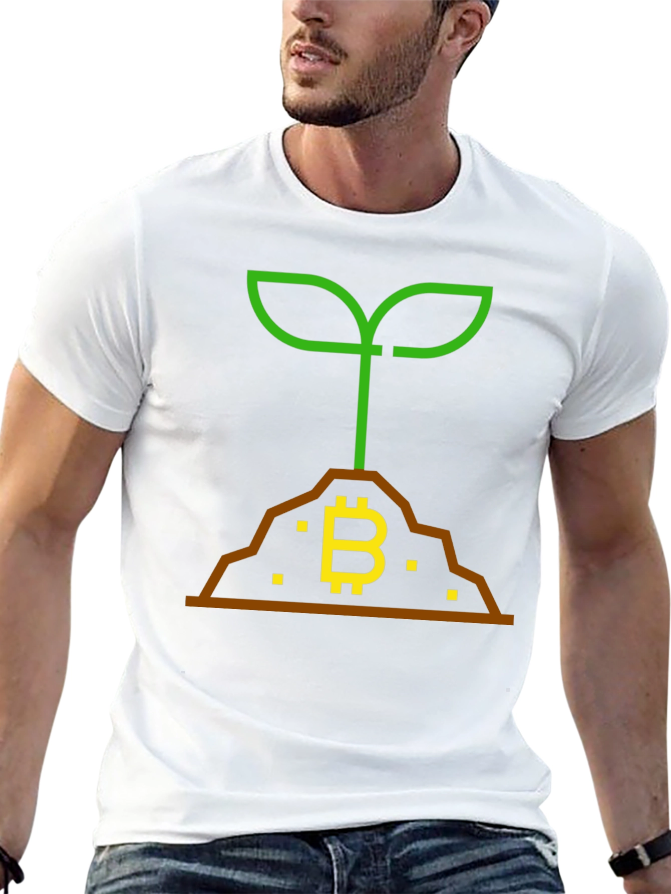 Bitcoin Sprout T-Shirt - Crypto Growth!