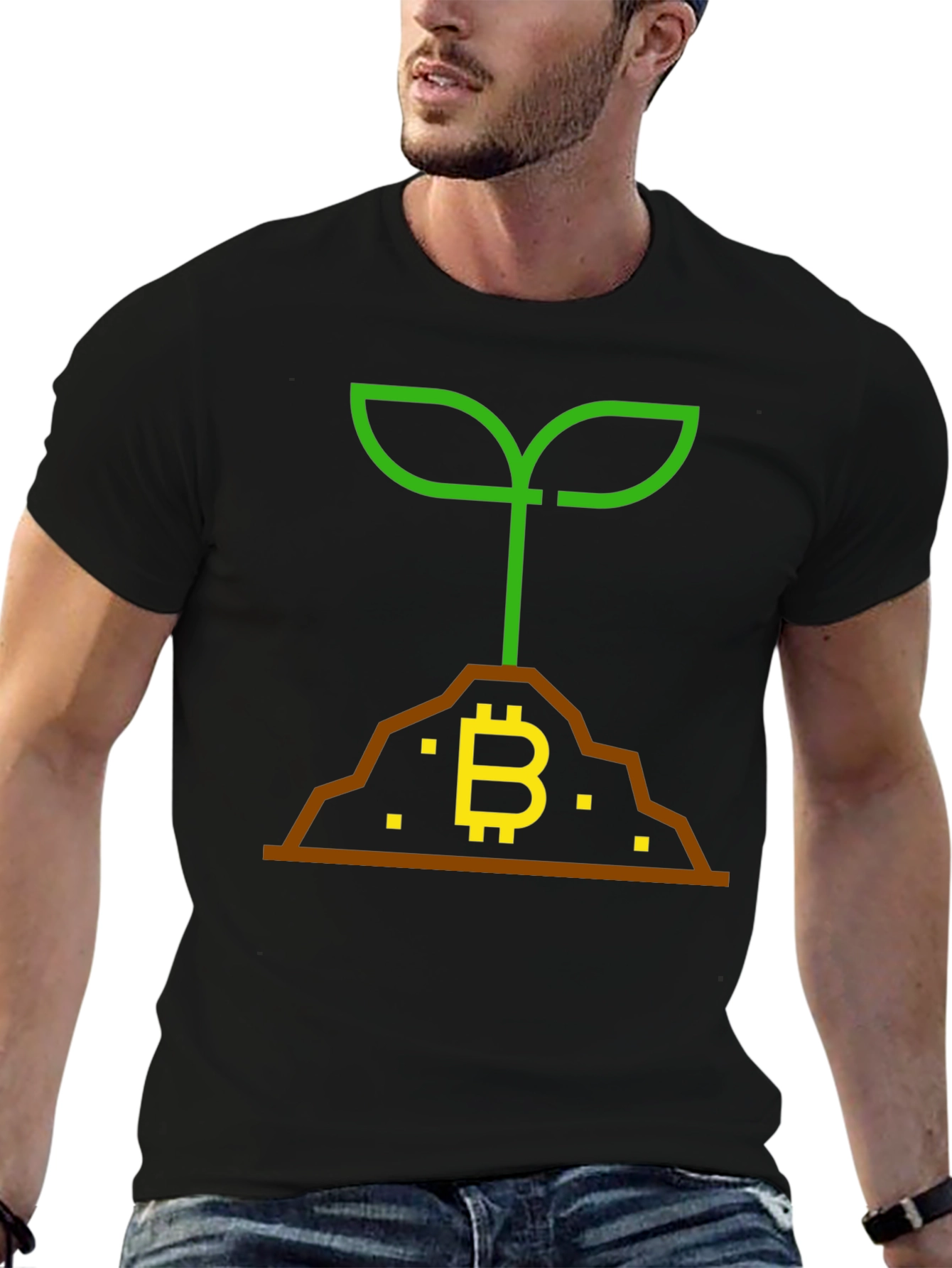 Bitcoin Sprout T-Shirt - Crypto Growth!