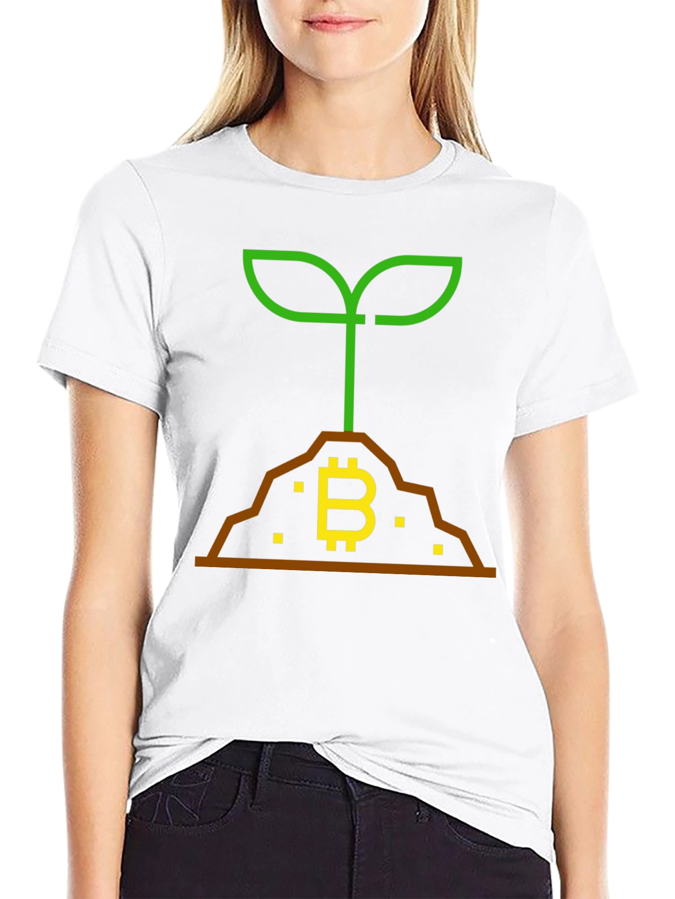Bitcoin Sprout T-Shirt - Crypto Growth!