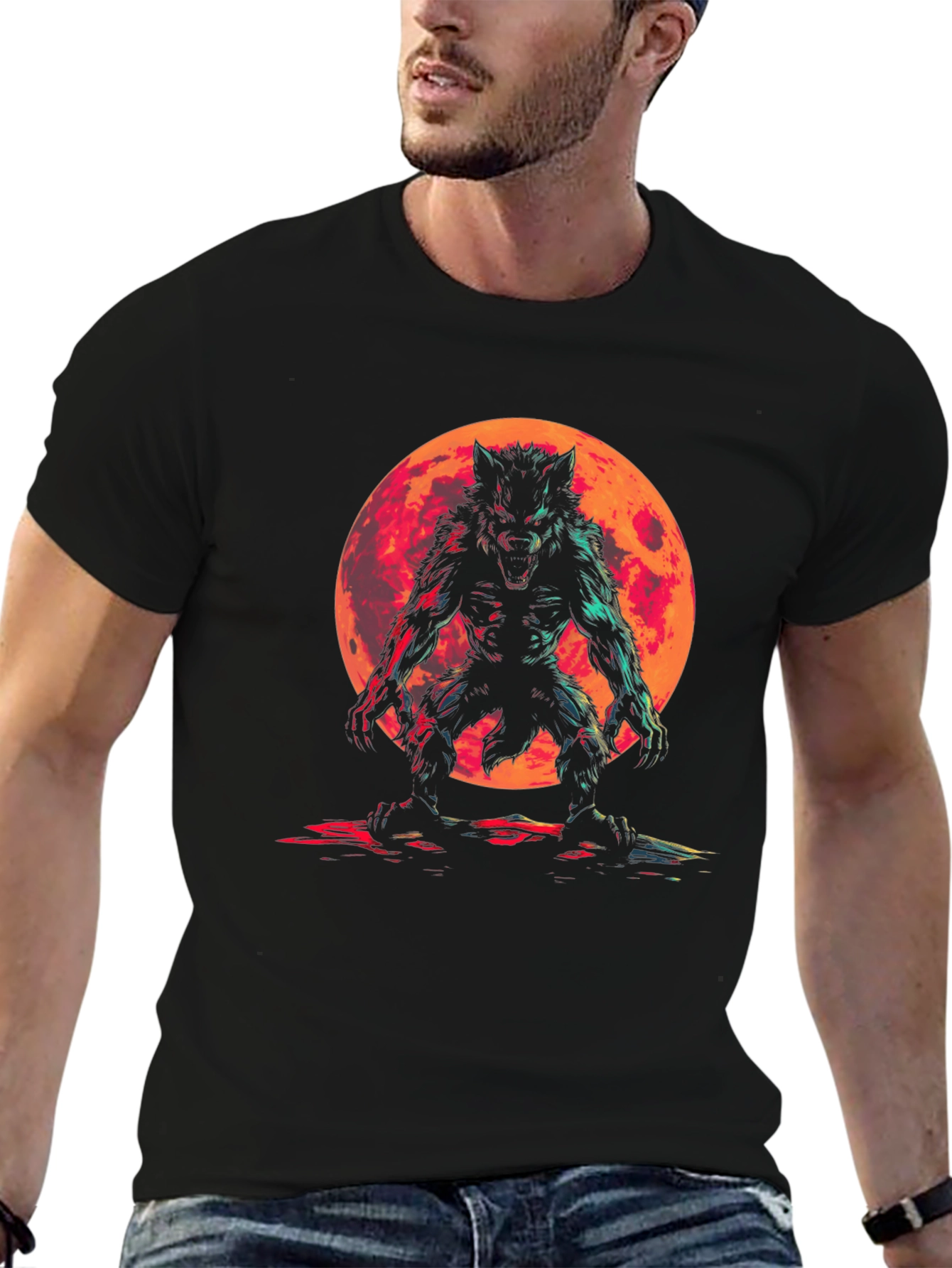 Werewolf Moon T-Shirt - Creature Feature