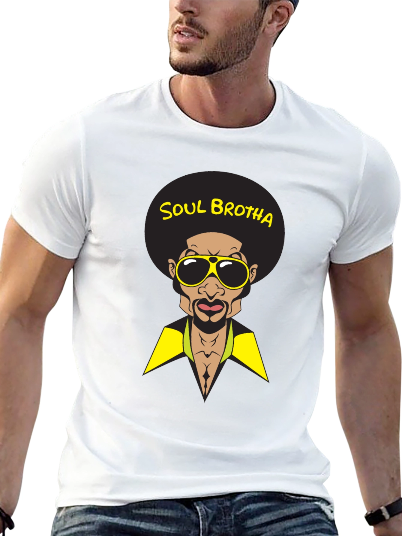 Soul Brotha Afro T-Shirt