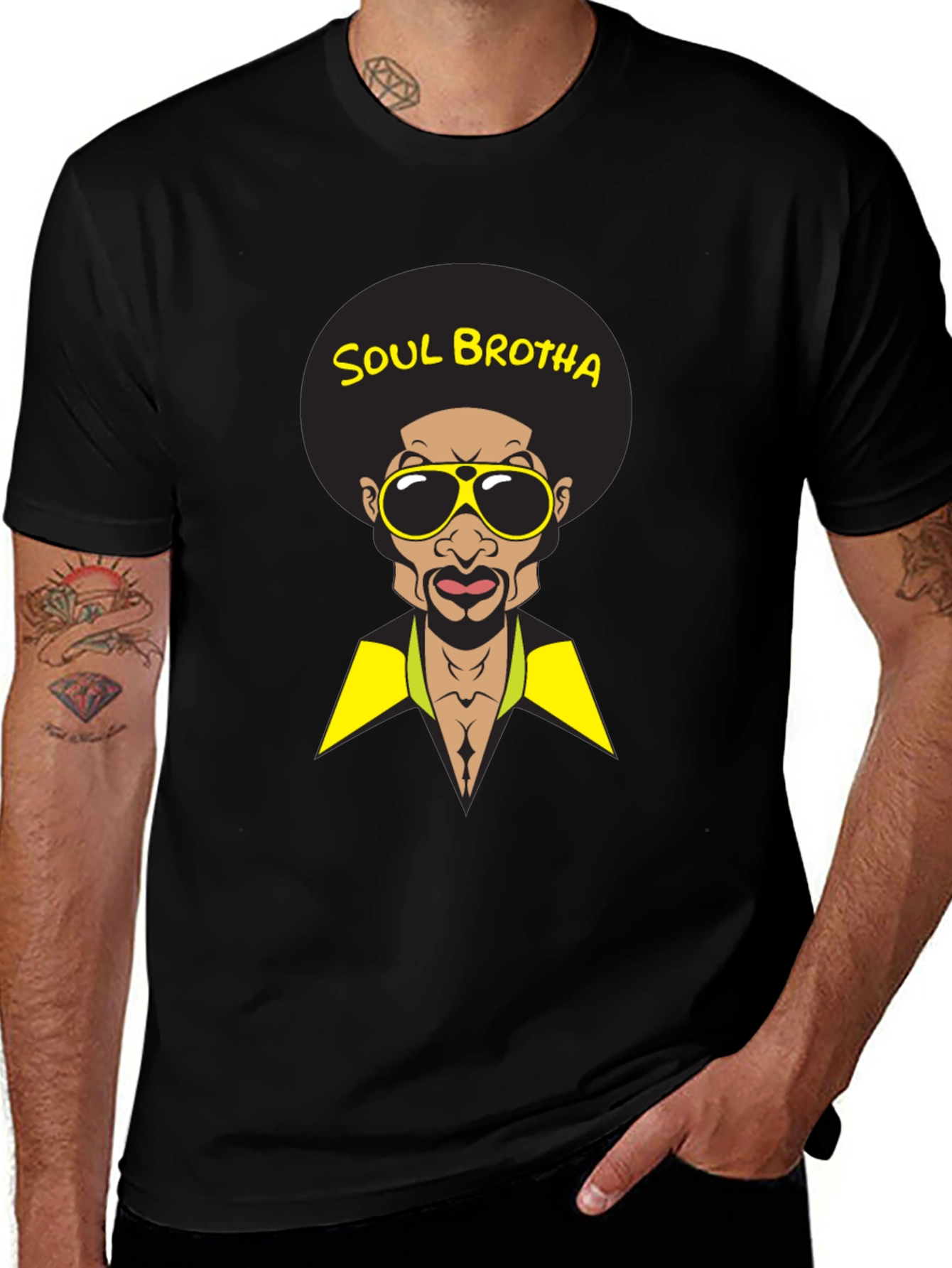 Soul Brotha Afro T-Shirt