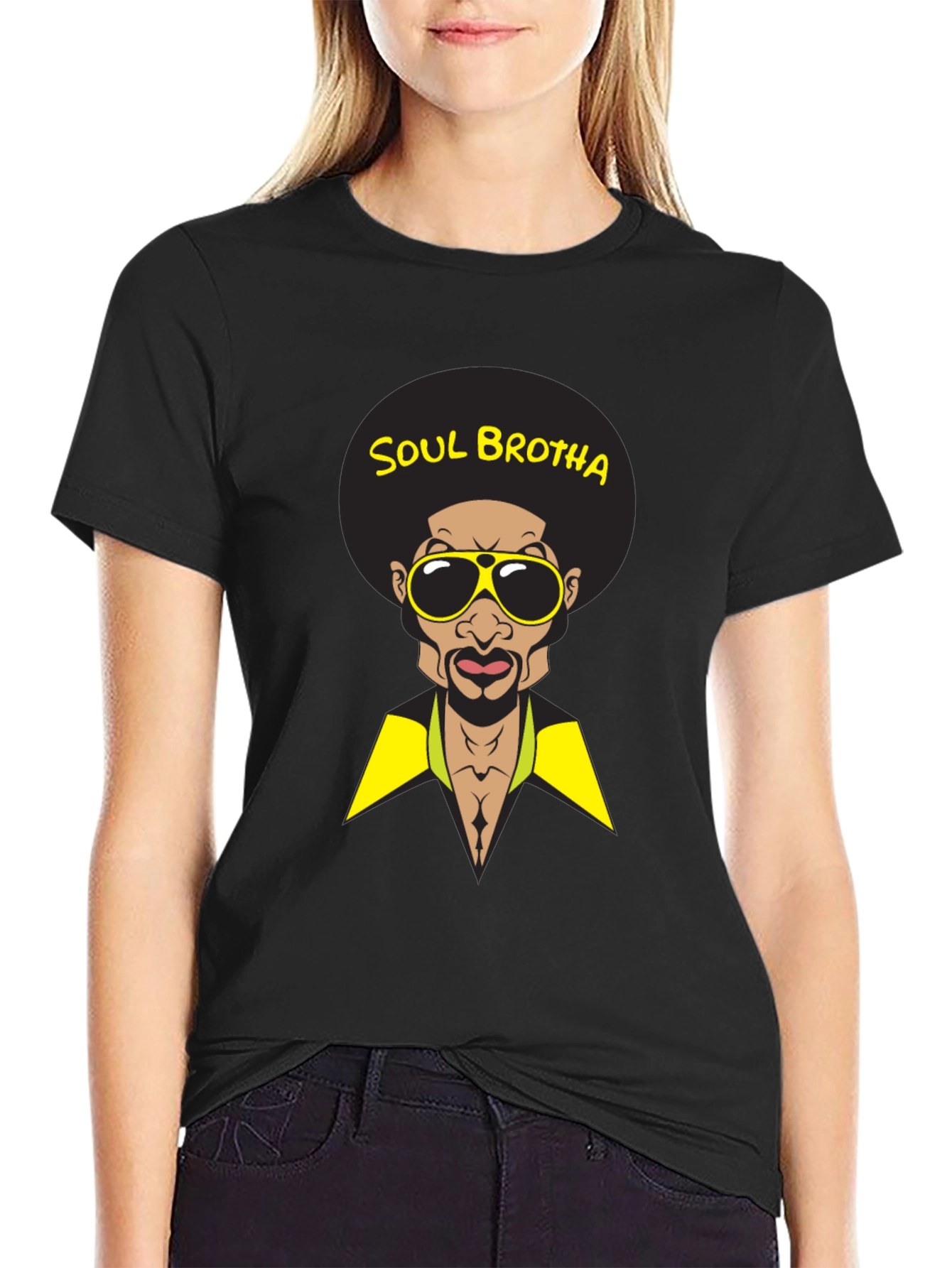 Soul Brotha Afro T-Shirt