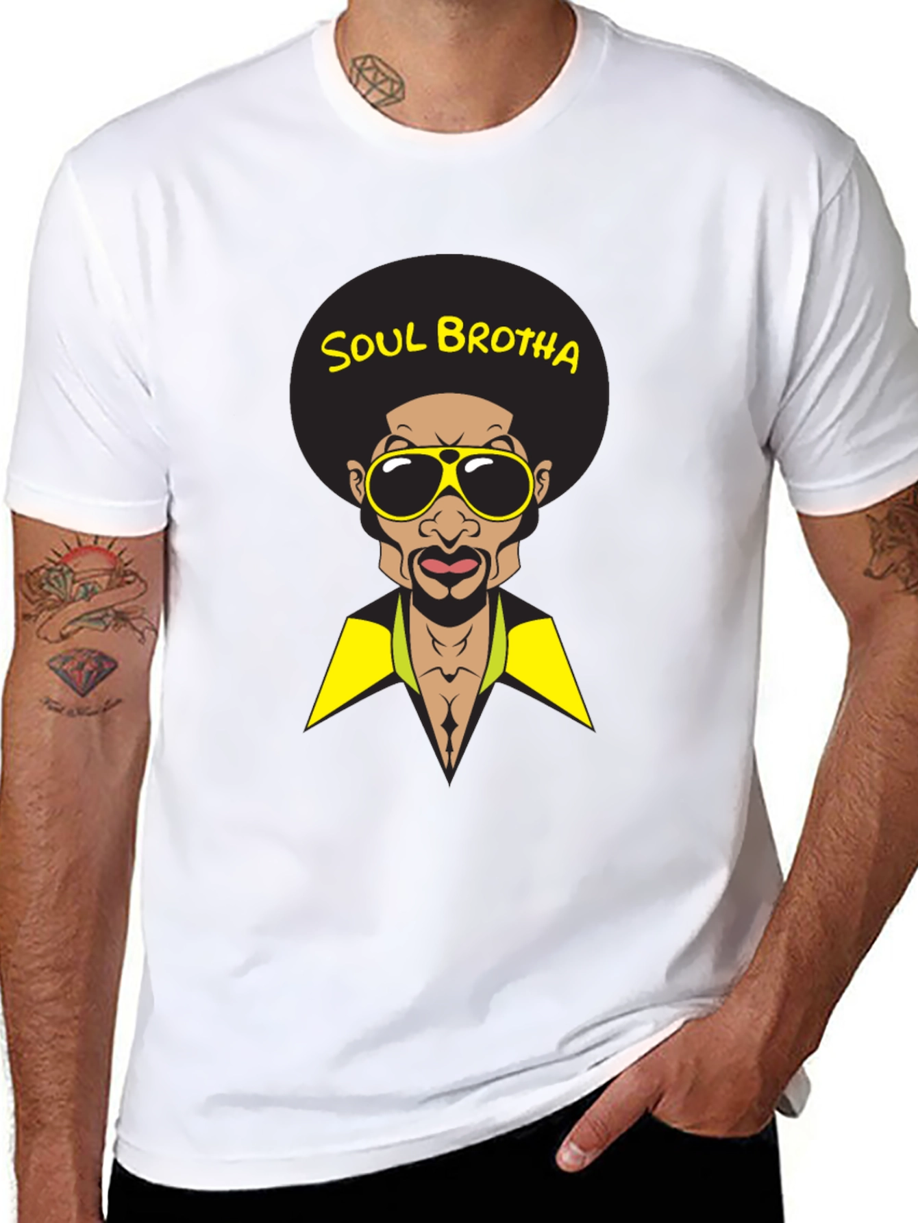 Soul Brotha Afro T-Shirt