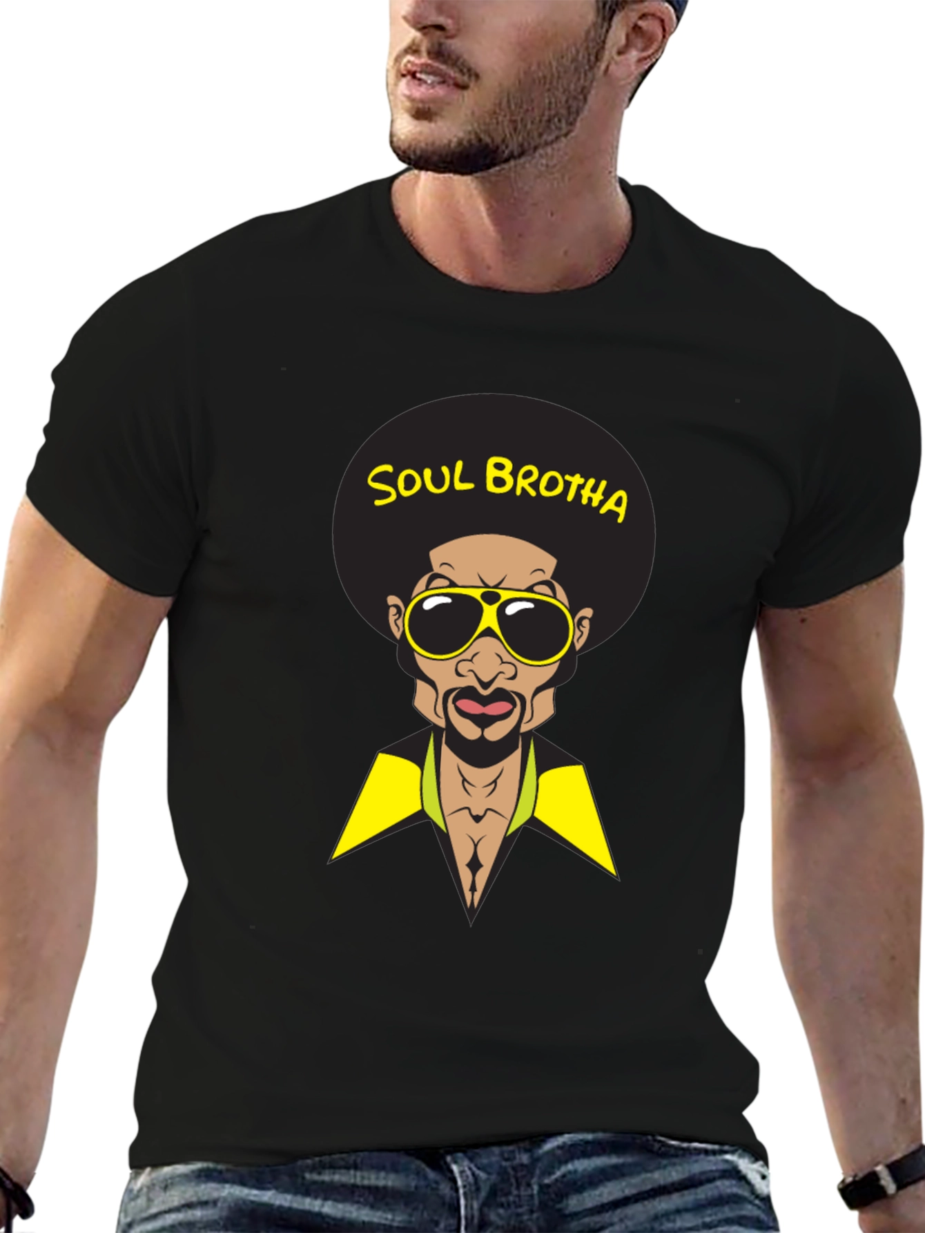 Soul Brotha Afro T-Shirt
