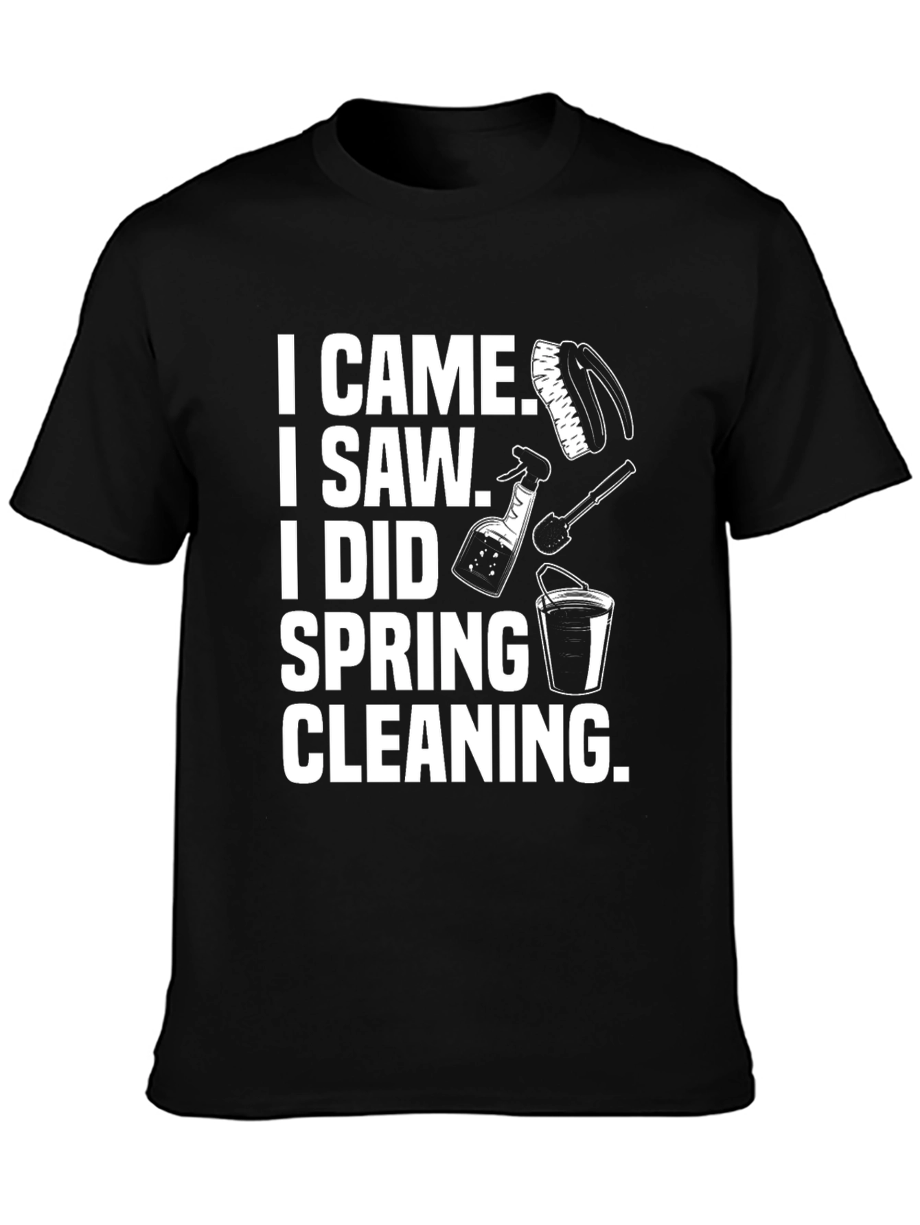 I Came I Saw I Did Spring Cleaning T-Shirt