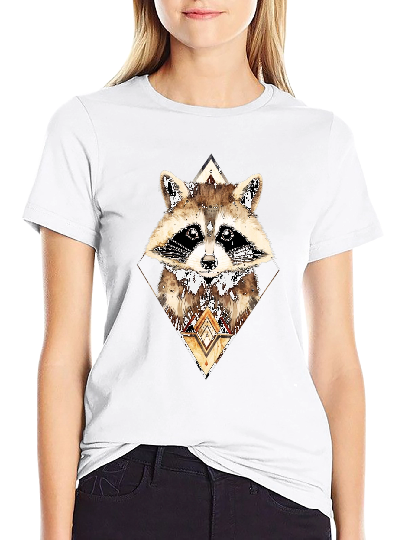 Raccoon Graphic Tee - Urban Style