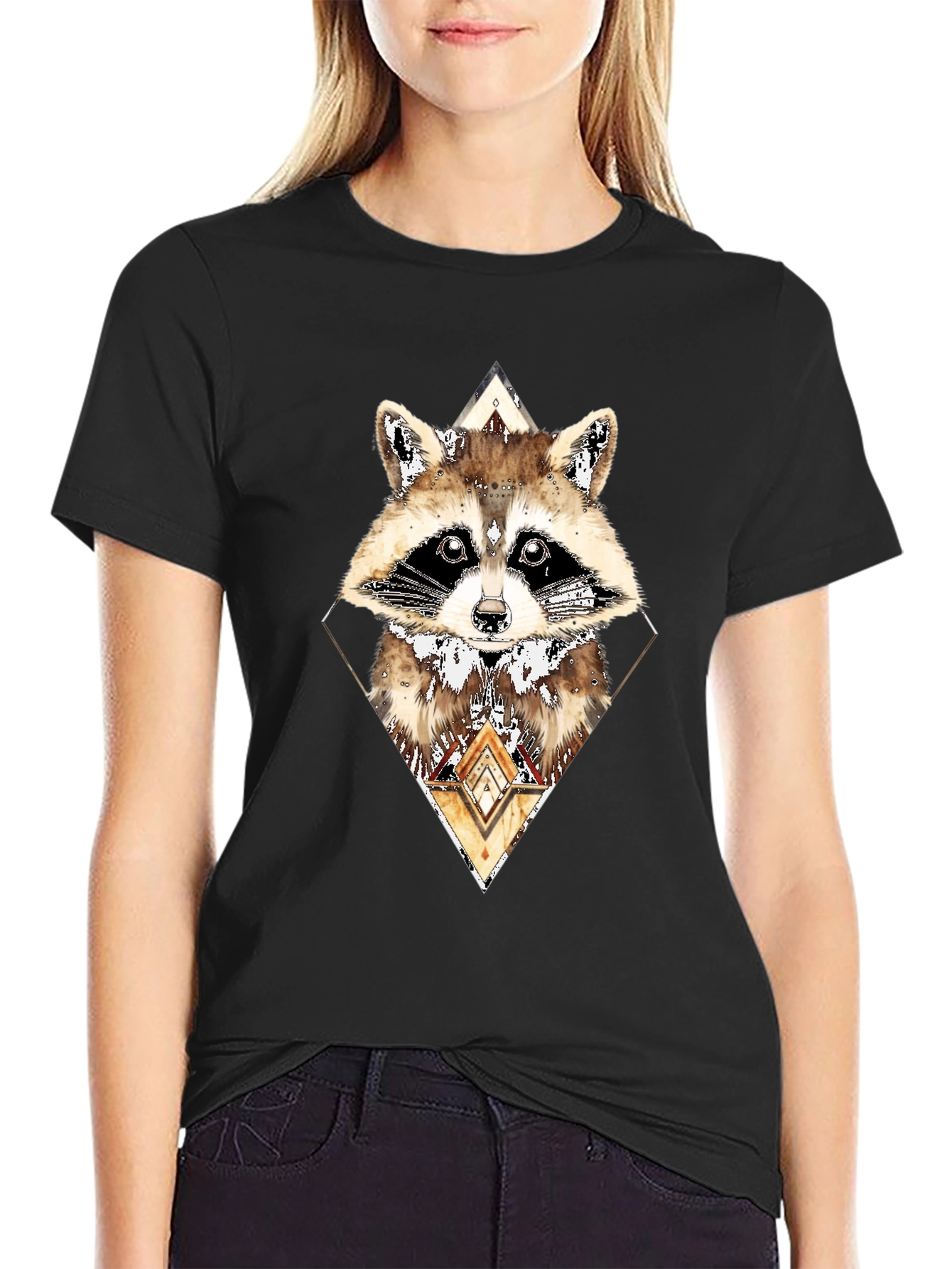 Raccoon Graphic Tee - Urban Style