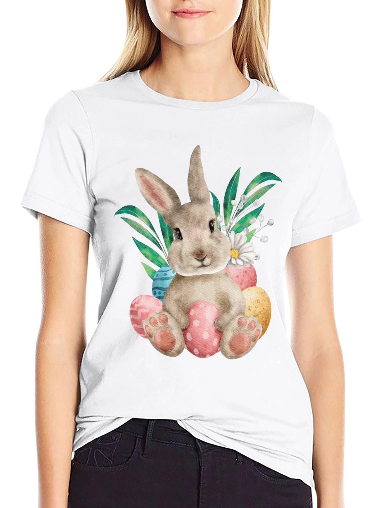 Easter Bunny T-Shirt: Cute Holiday Tee