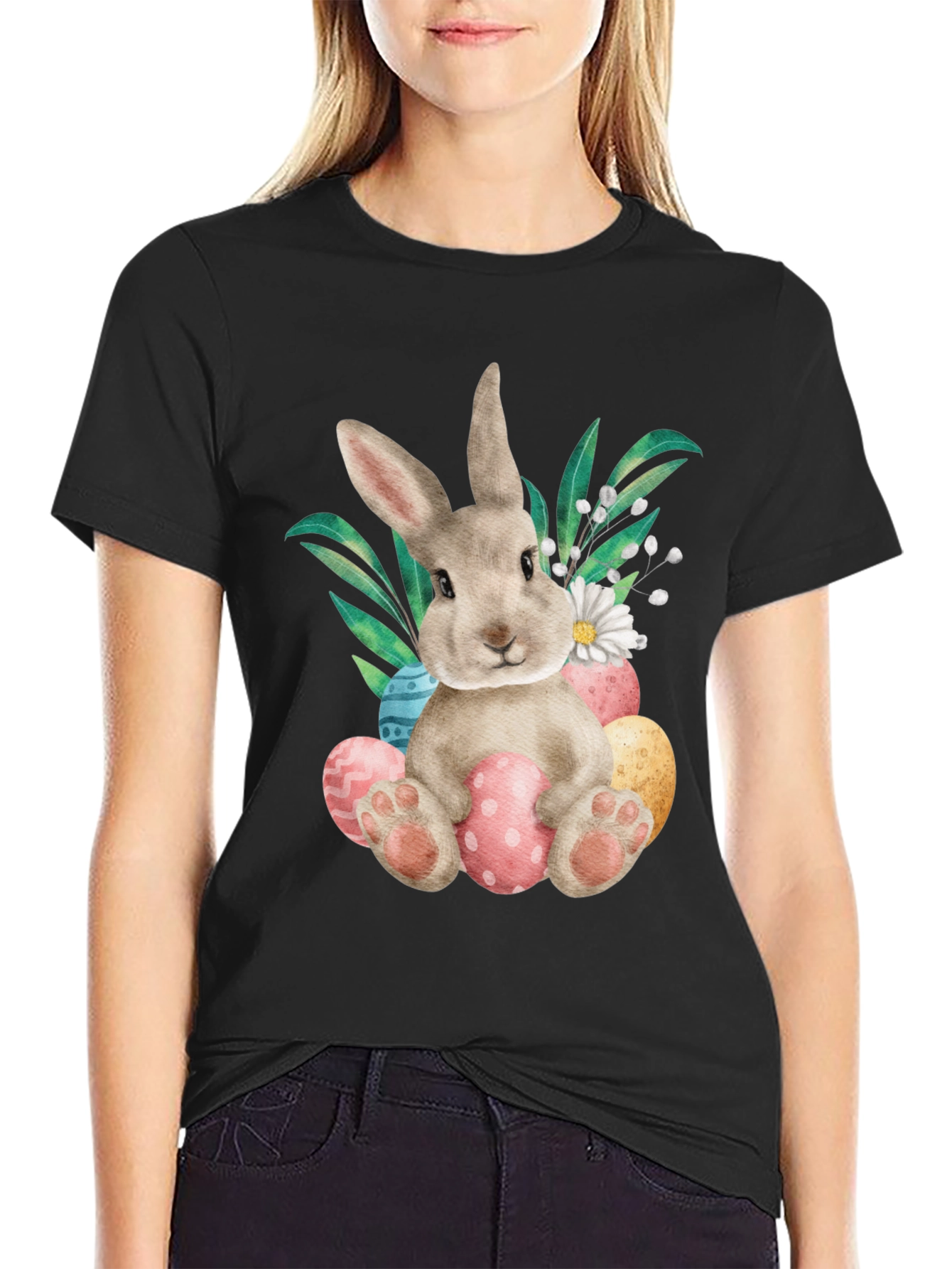 Easter Bunny T-Shirt: Cute Holiday Tee
