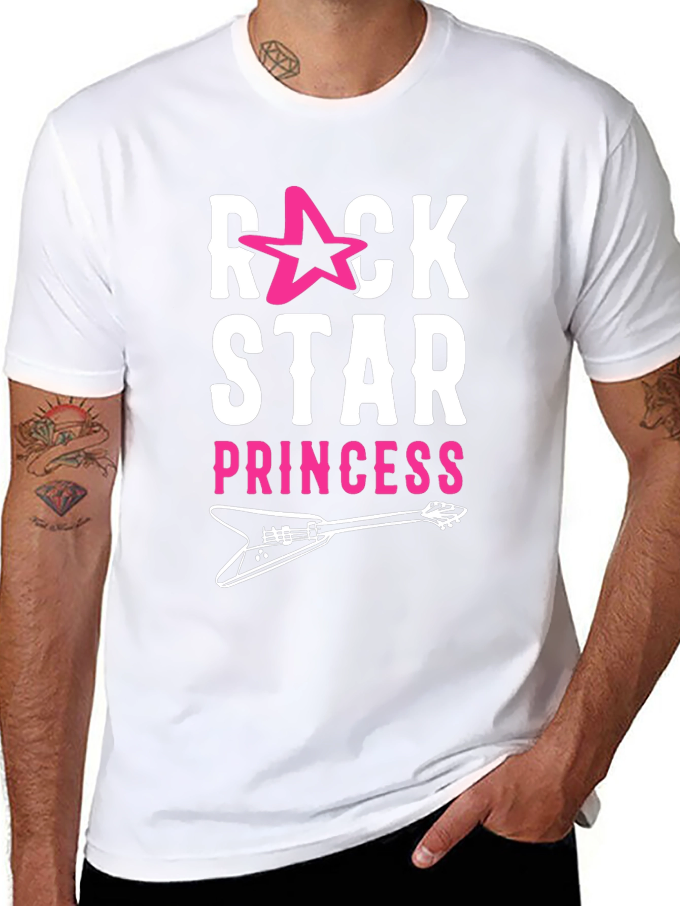 Rock Star Princess T-Shirt - Black
