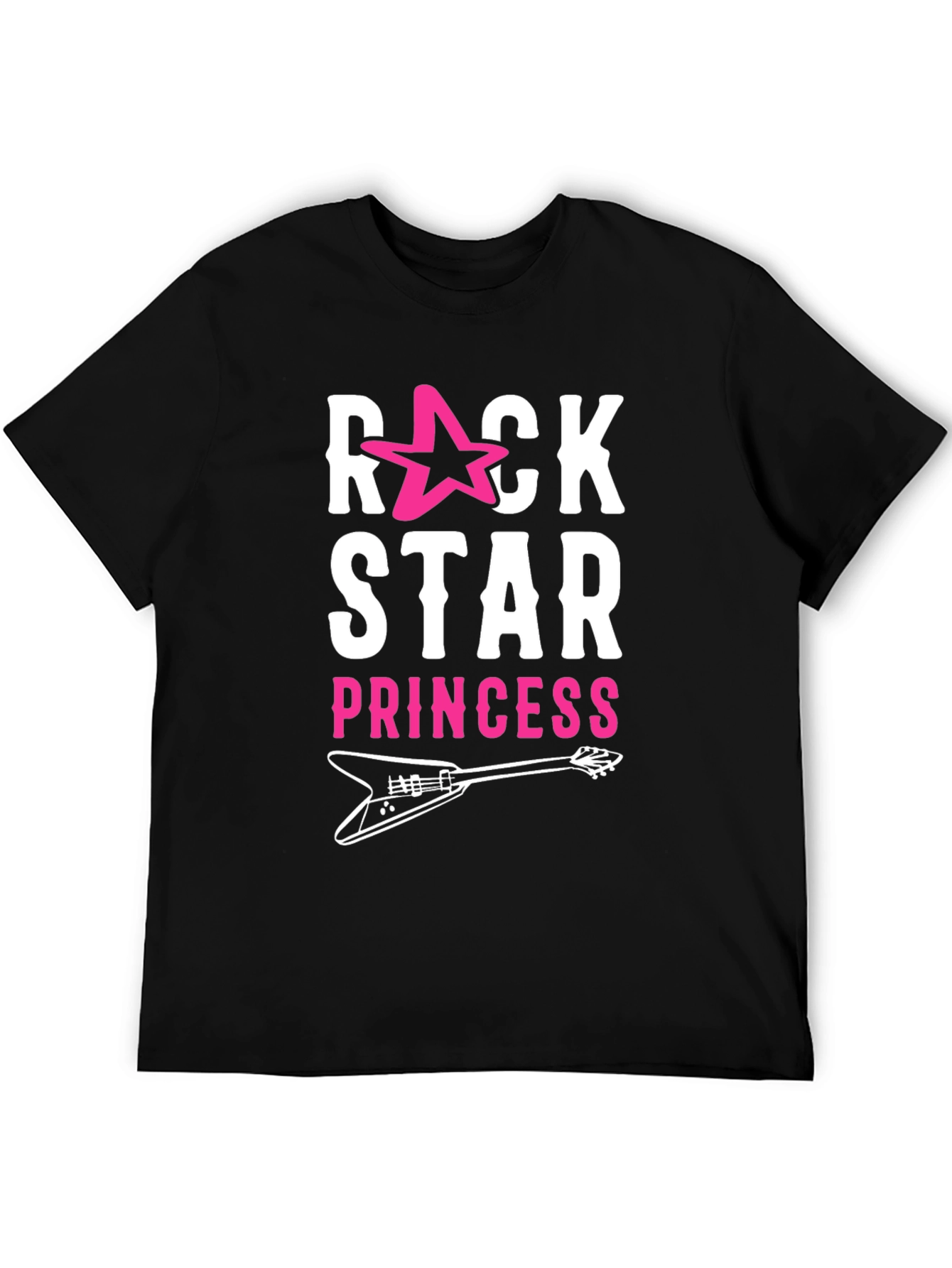 Rock Star Princess T-Shirt - Black