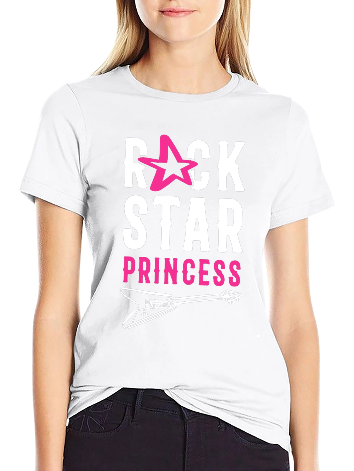 Rock Star Princess T-Shirt - Black