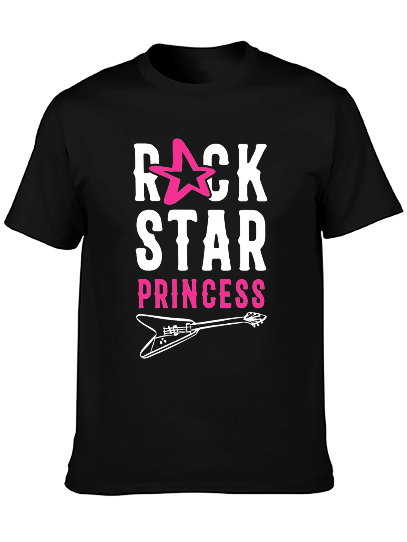 Rock Star Princess T-Shirt - Black