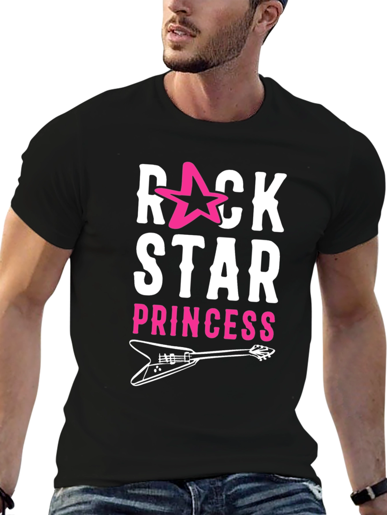 Rock Star Princess T-Shirt - Black