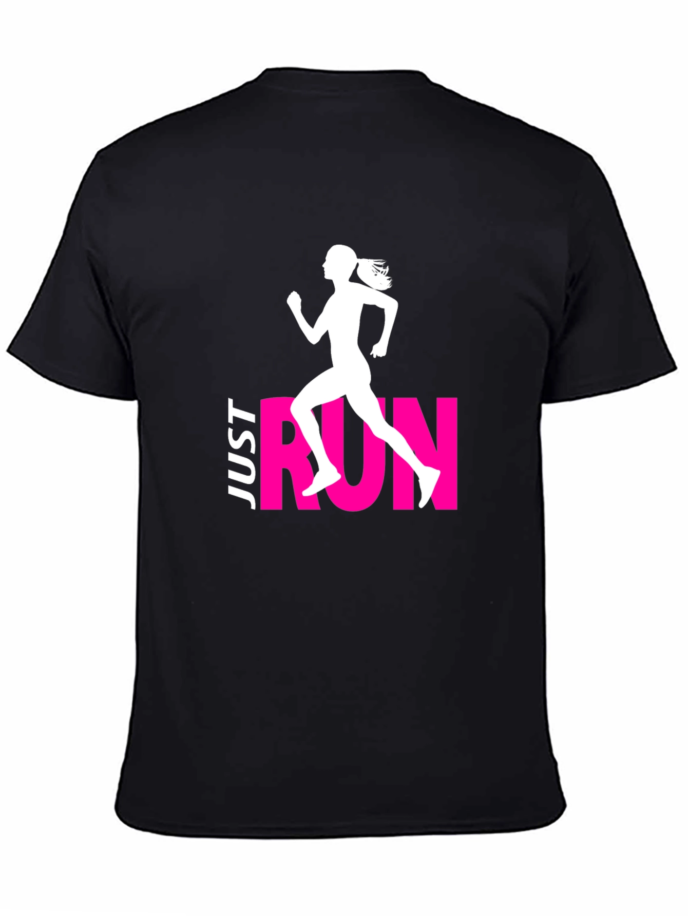 Just Run Graphic Tee - Athlete Style