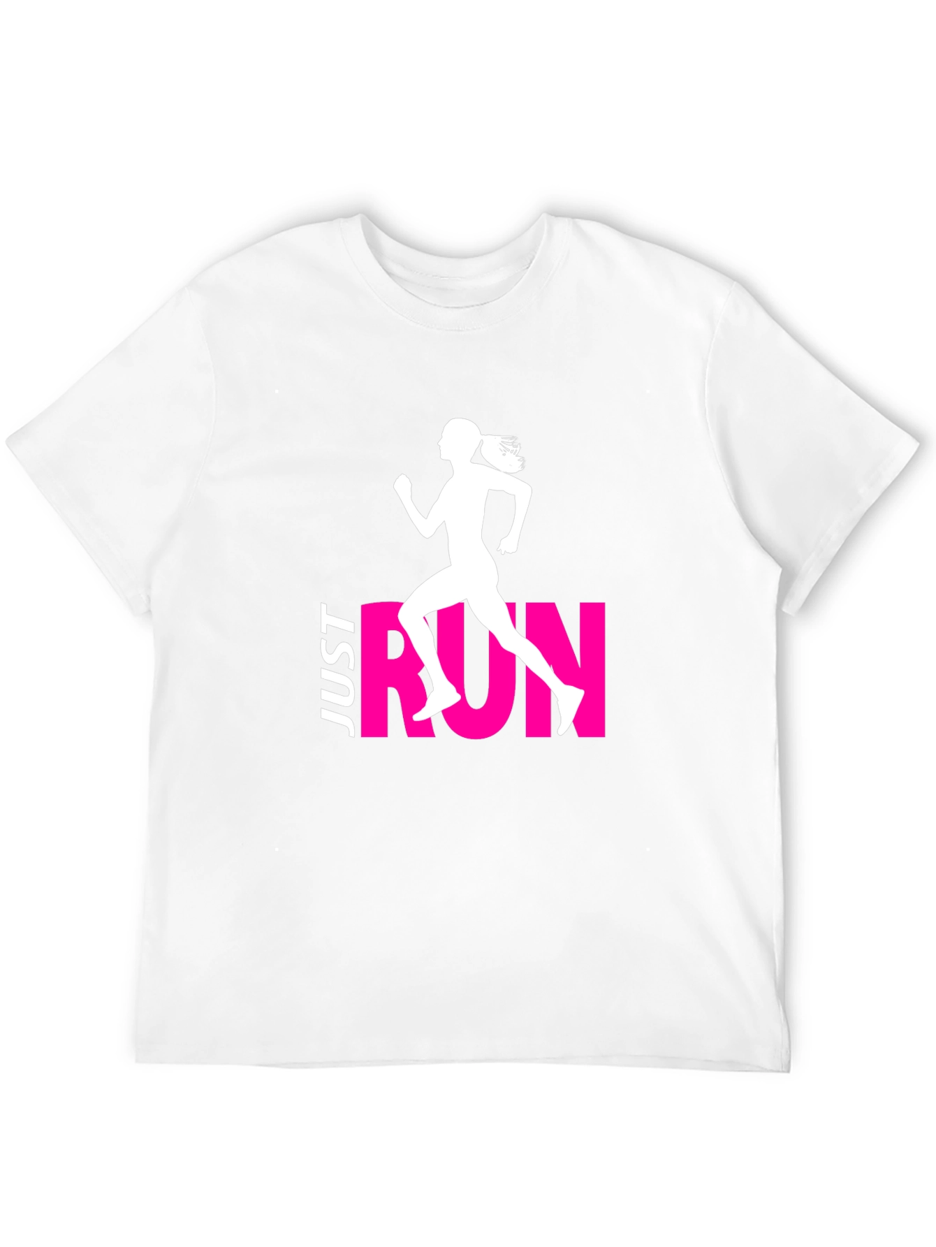 Just Run Graphic Tee - Athlete Style