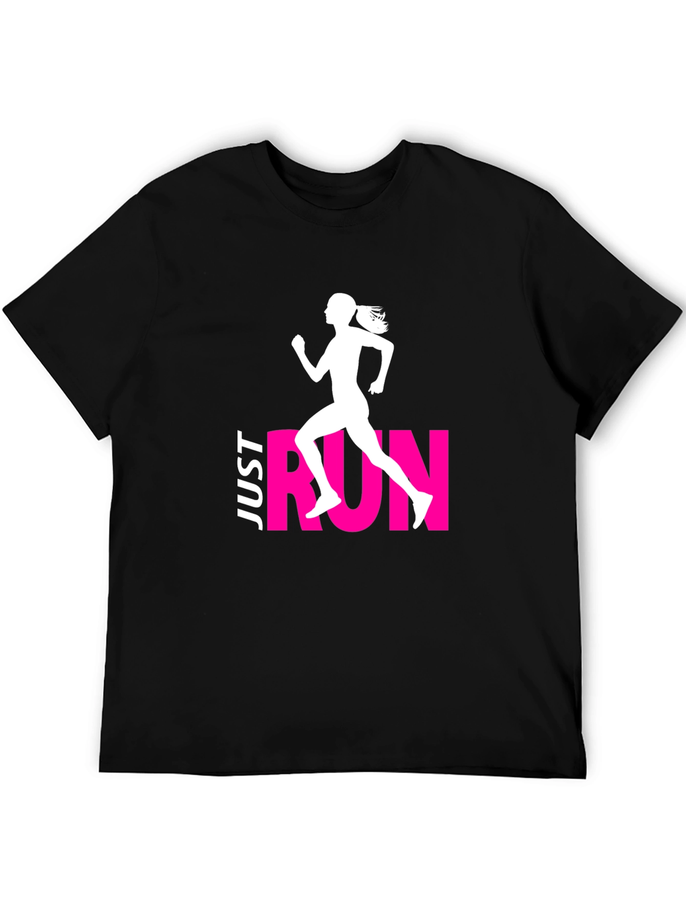 Just Run Graphic Tee - Athlete Style
