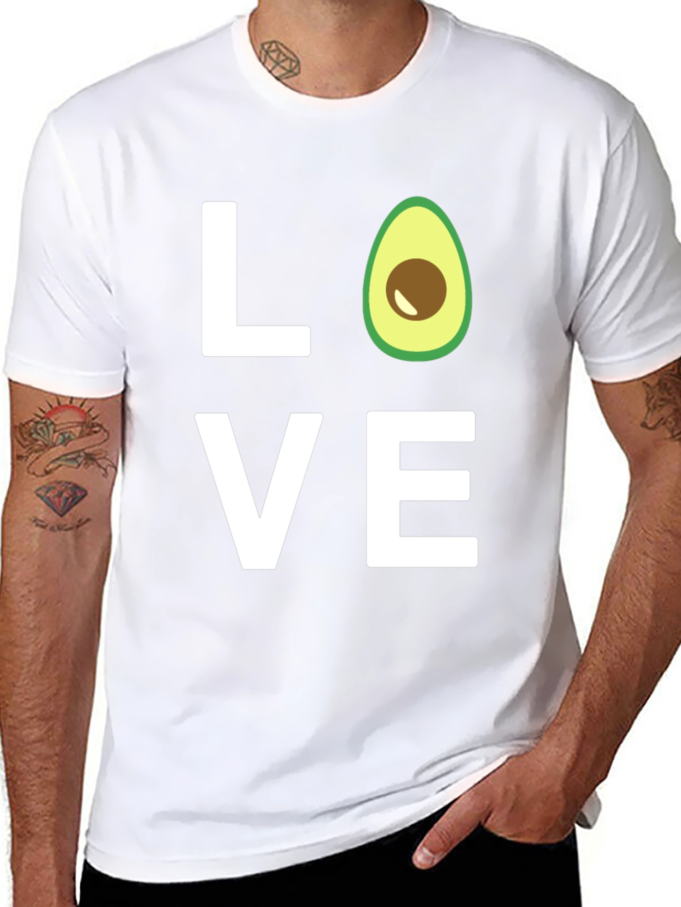 Avocado Love Graphic T-Shirt