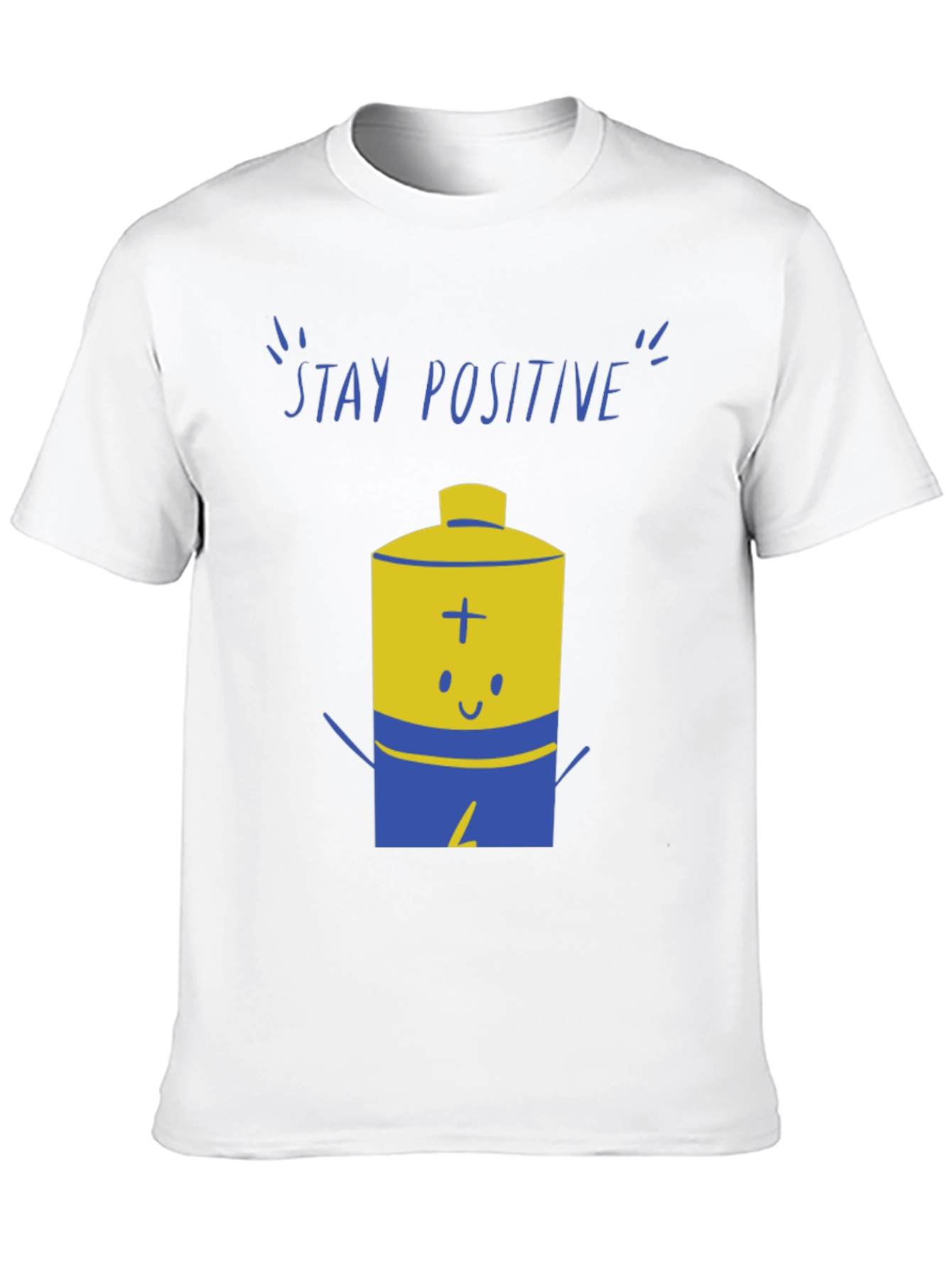 Stay Positive Graphic Tee - Black