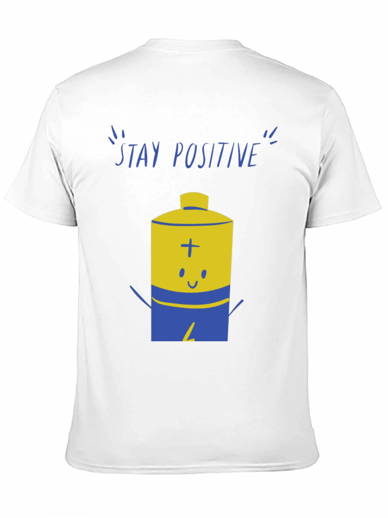 Stay Positive Graphic Tee - Black
