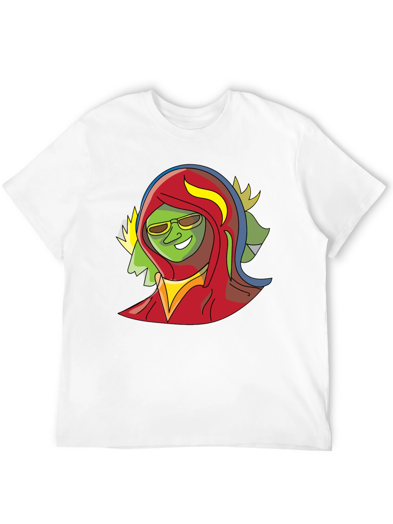 Cool Cartoon Character Graphic Tee