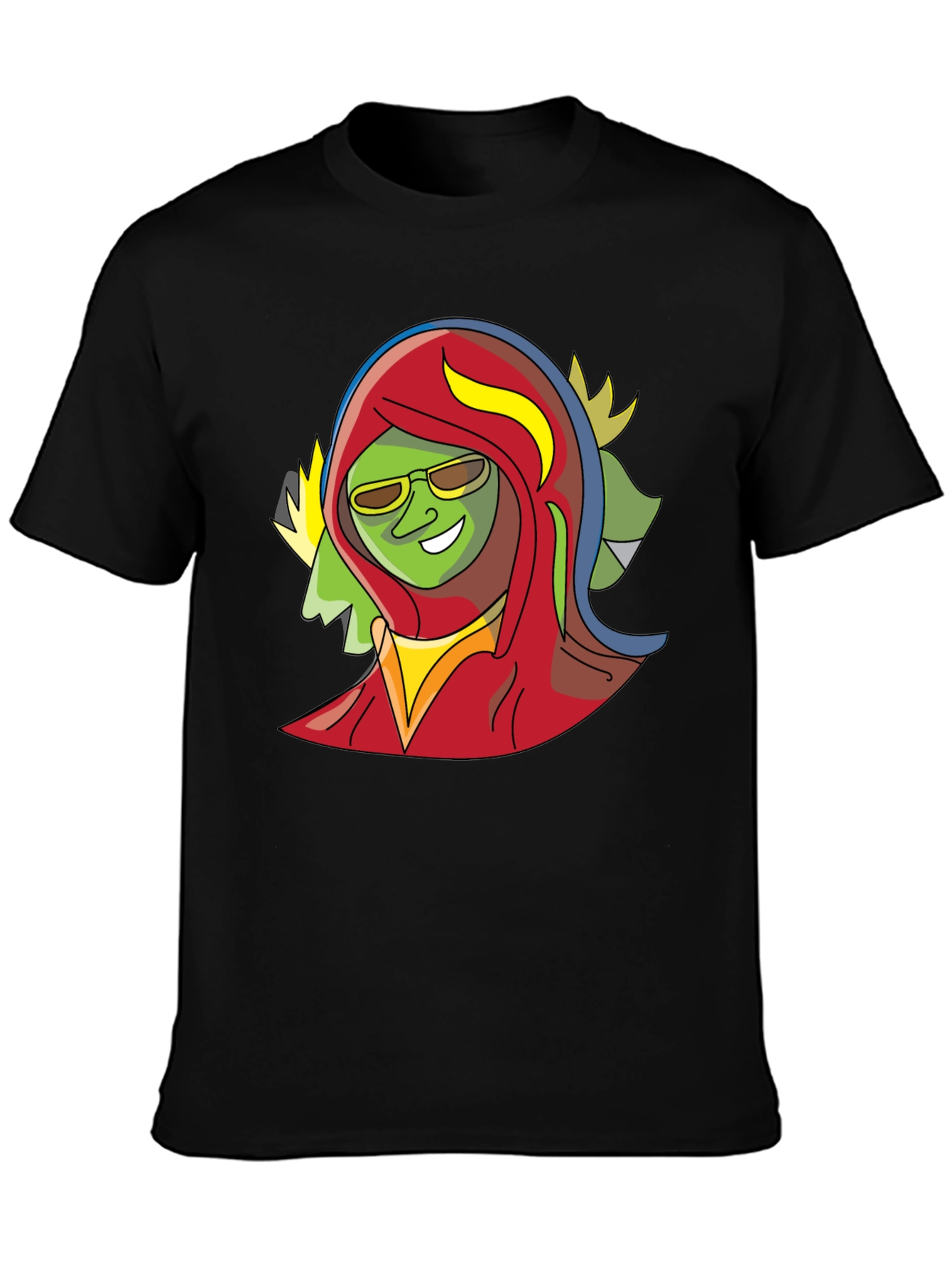 Cool Cartoon Character Graphic Tee