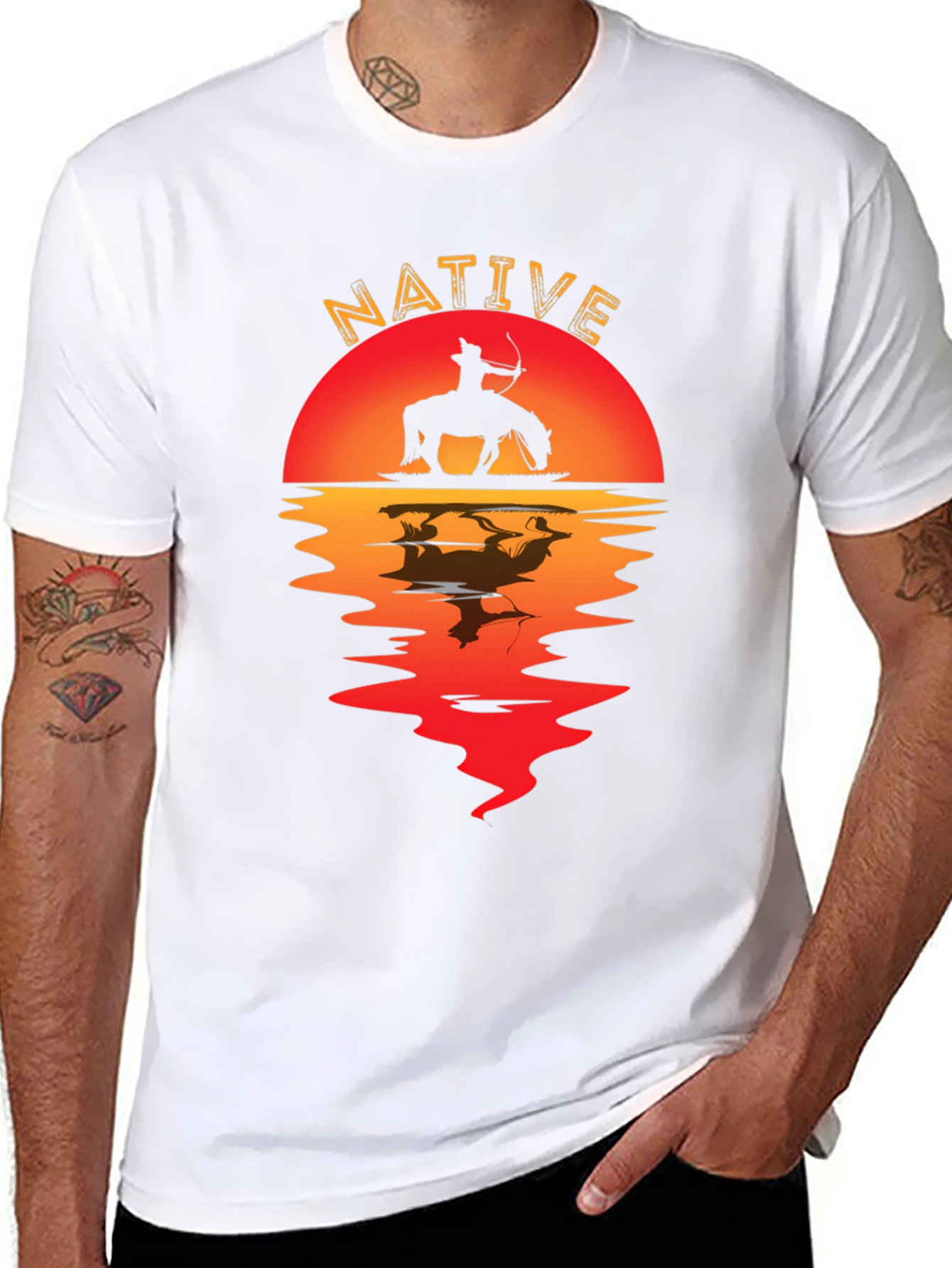 Native Sunset Graphic Tee